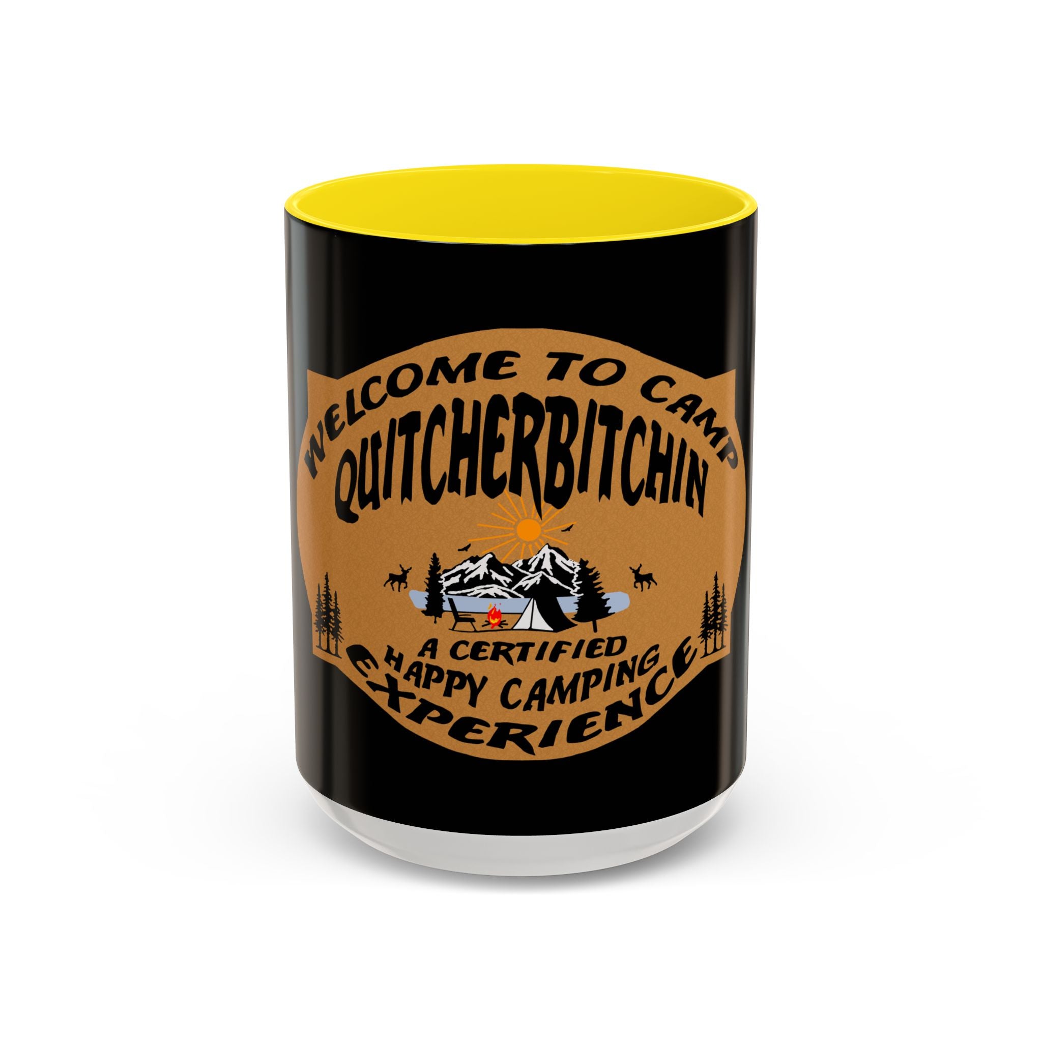 Camp Quitcherbitchin / Accent Coffee Mug 11/15 oz