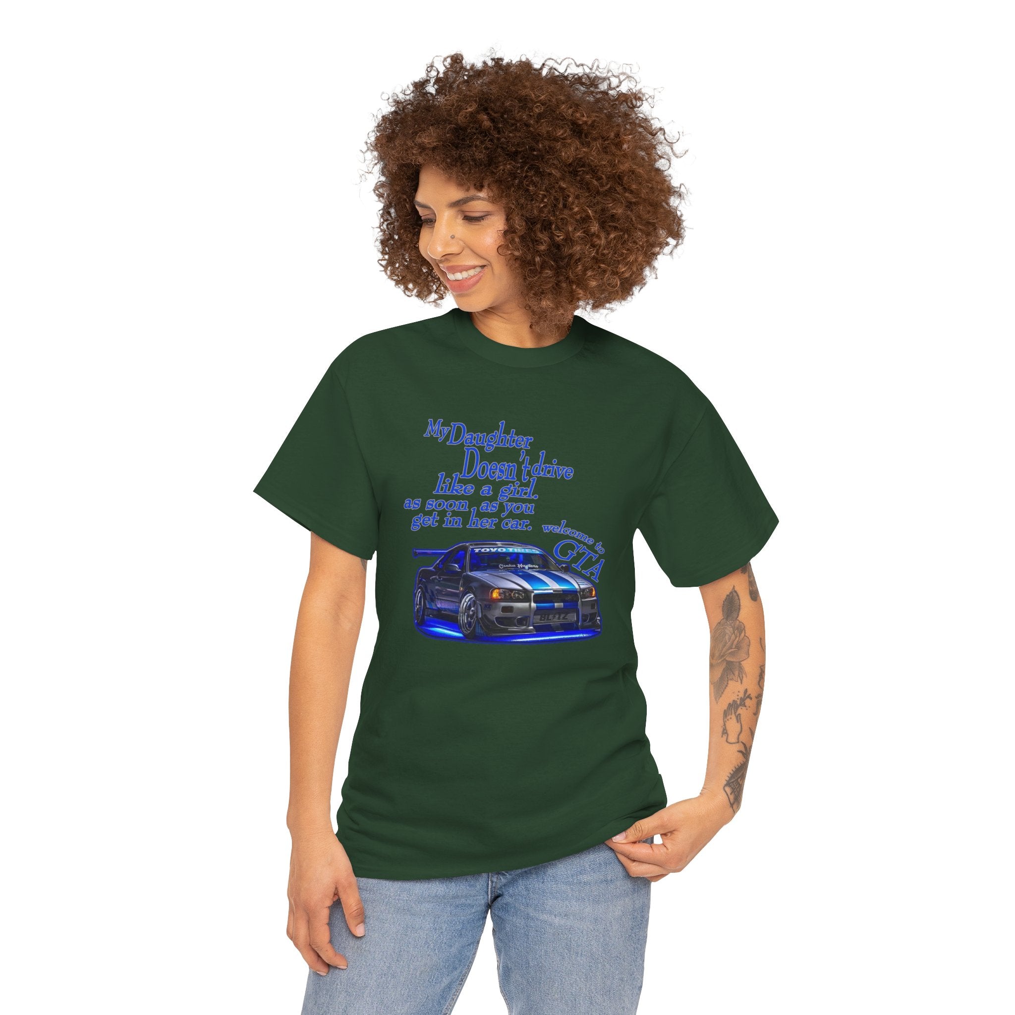 Daughter Doesn't Drives Blue