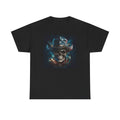 MINE Skull Cowboy Tee — Dark Western Skull Graphic T-Shirt