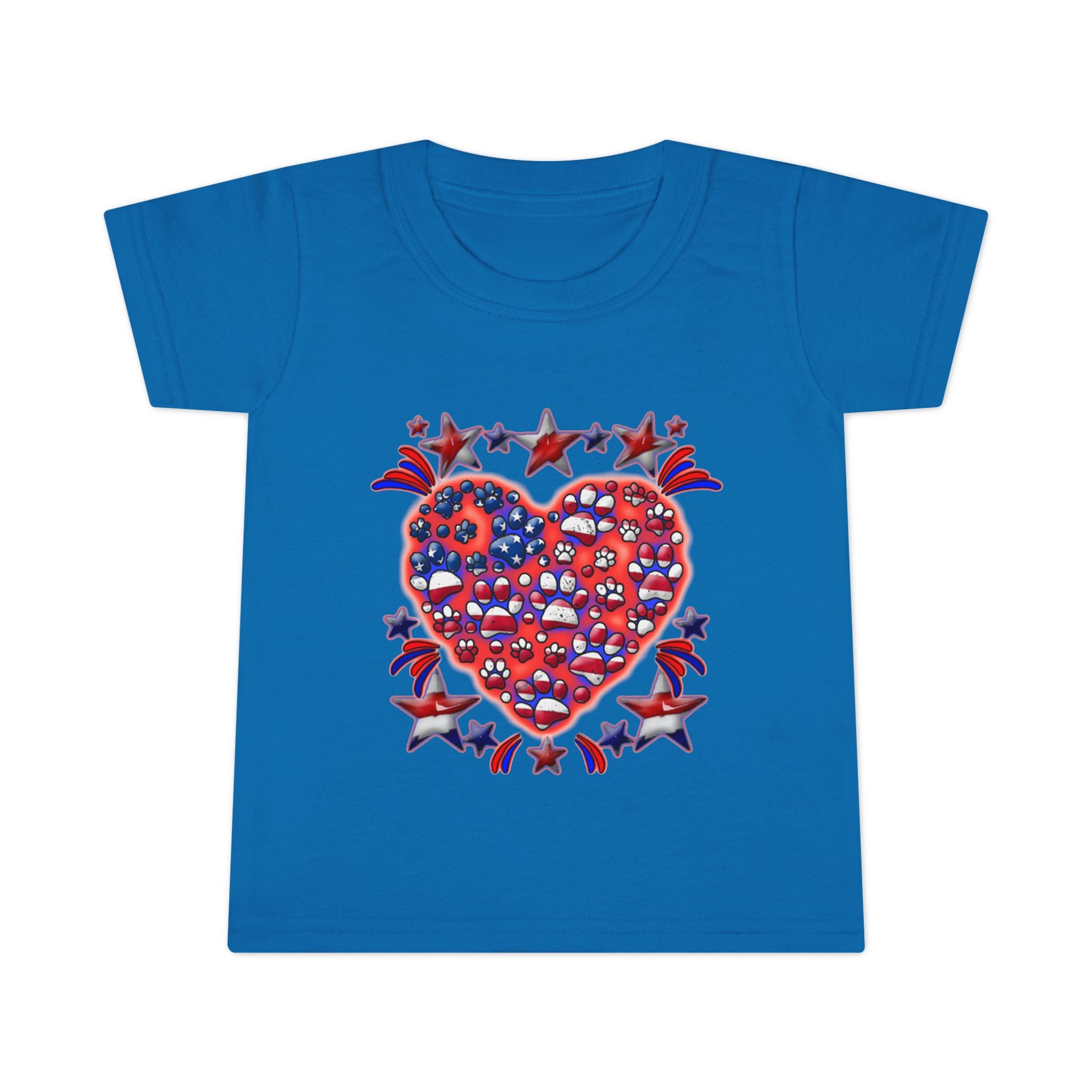 Patriotic Dog Heart / Toddler