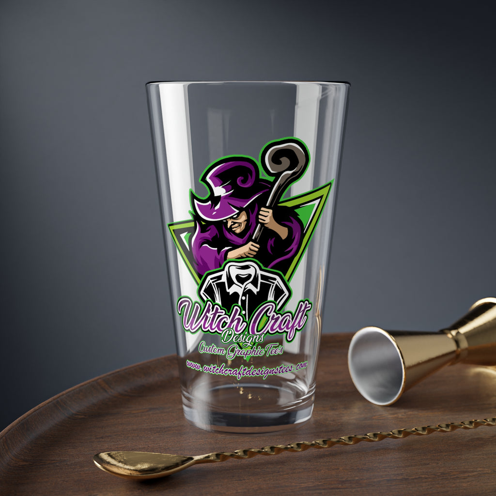 Witch Craft Designs / Beer Glass 16oz