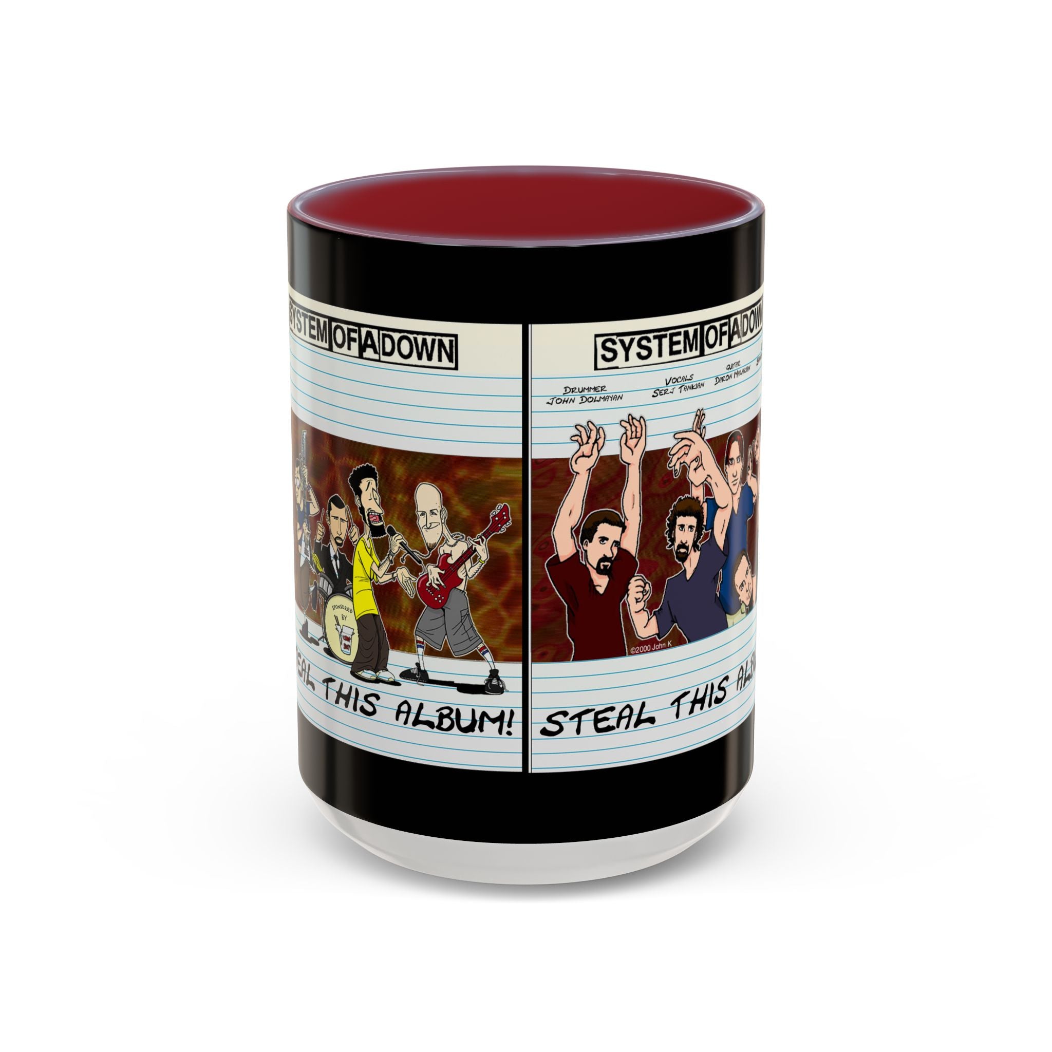 SOAD Steal This Album F&B / Accent Coffee Mug 11/15oz