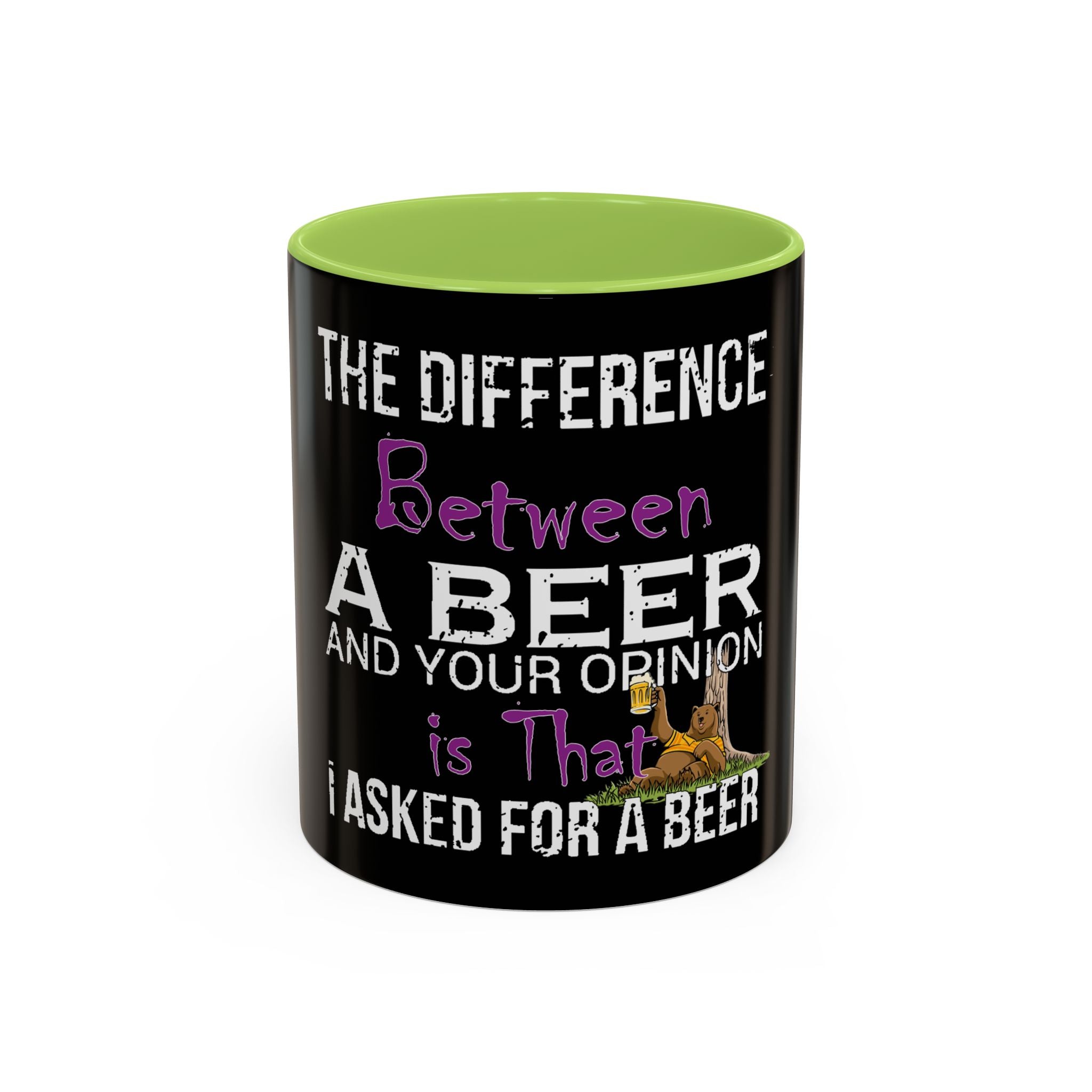 Difference Between Beer / Accent Coffee Mug 11/15oz