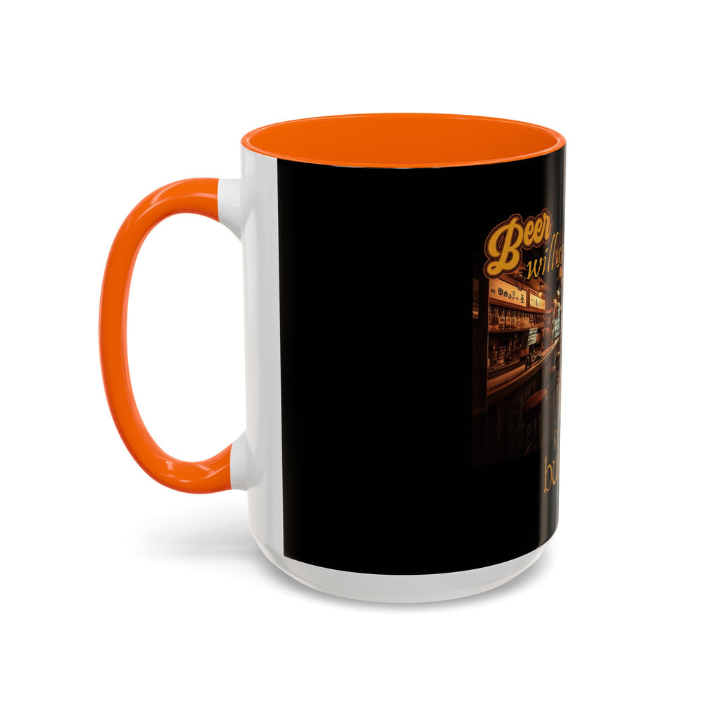 Beer Will Save The World / Accent Coffee Mug 11/15oz