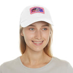 USA Graffiti / Leather Patch Hat