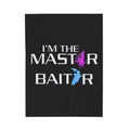 The Master Baiter / Velveteen Plush Blanket