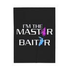 The Master Baiter / Velveteen Plush Blanket
