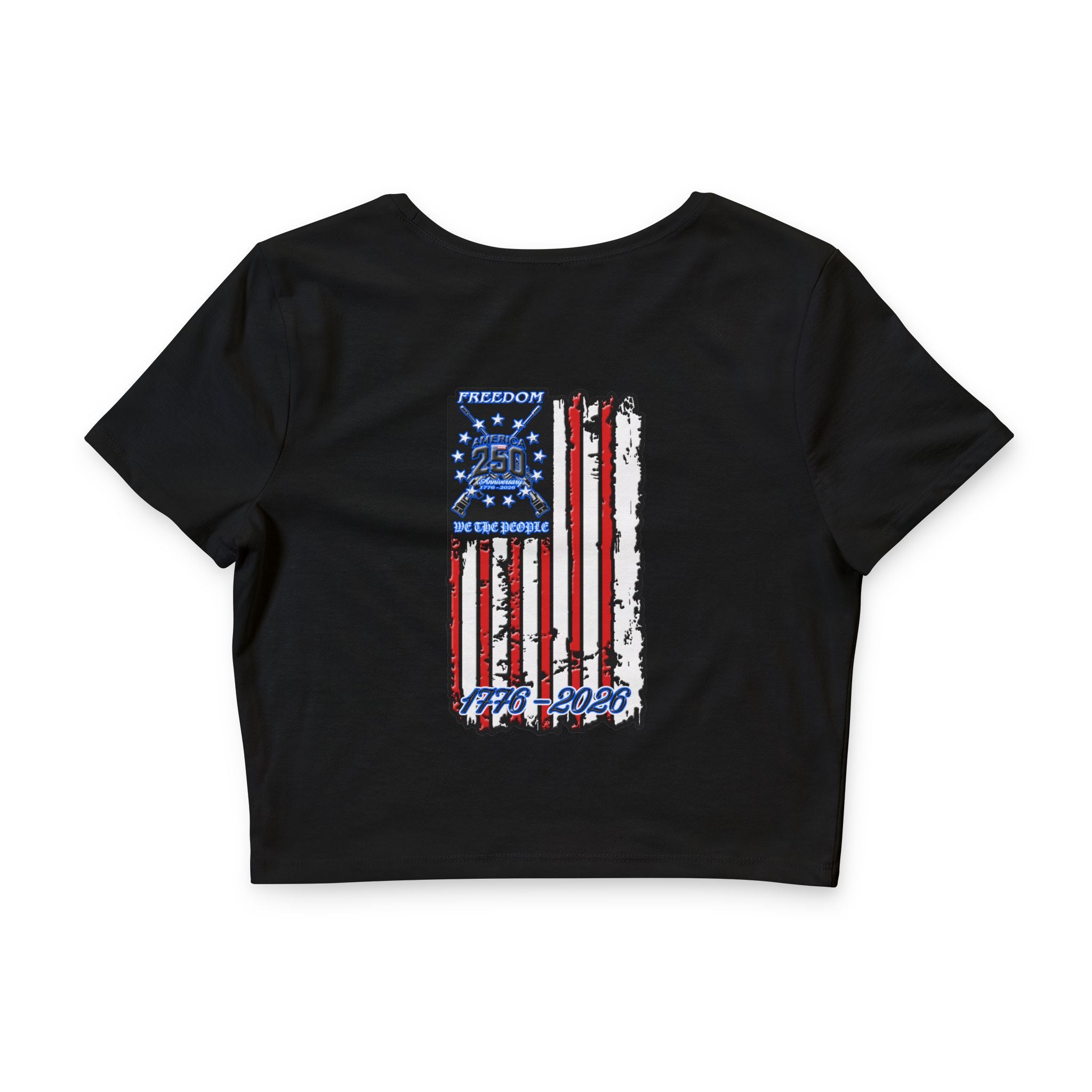 250 Anniversary Freedom 1776–2026 / Crop Tee