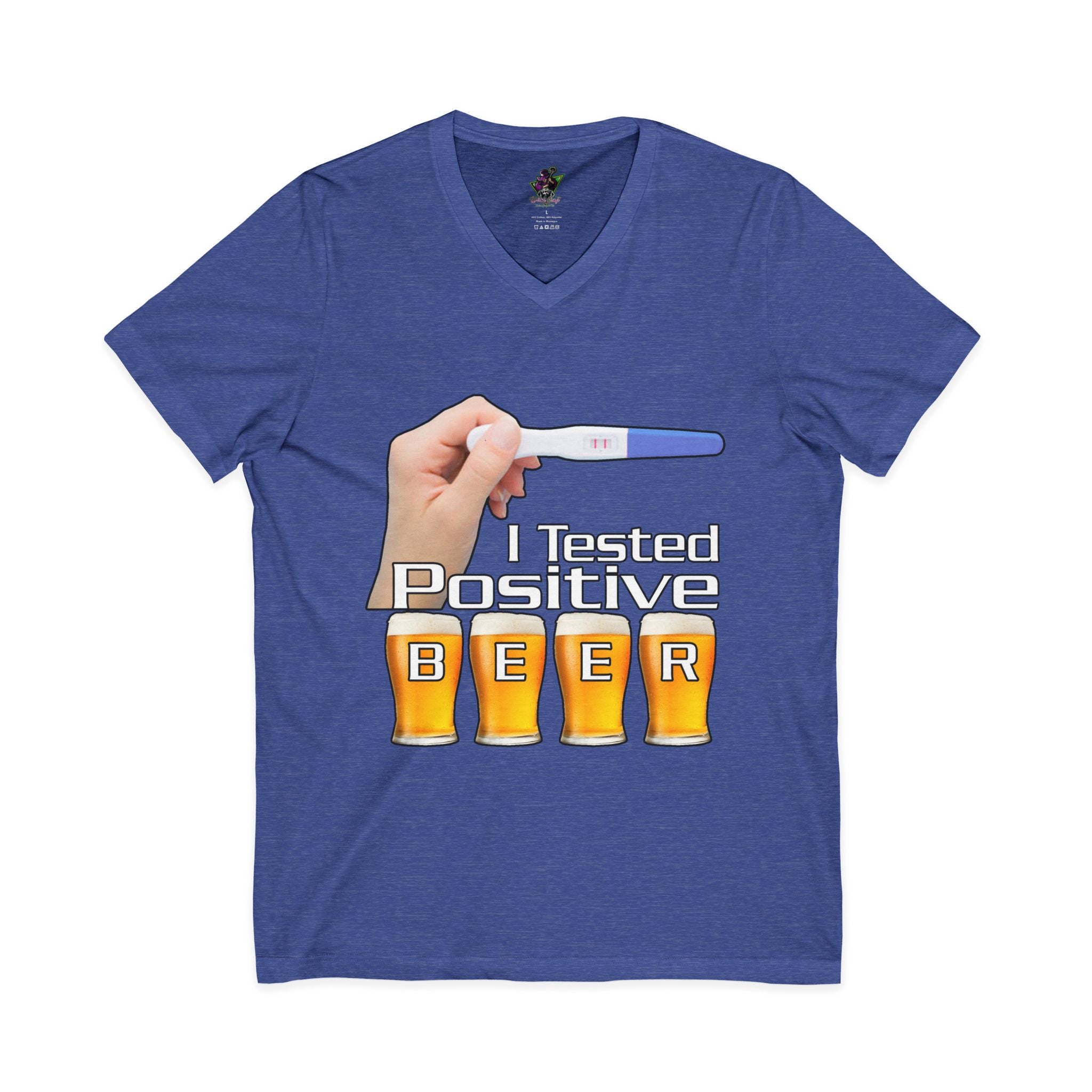 Tested Positive Beer / V-Neck Tee