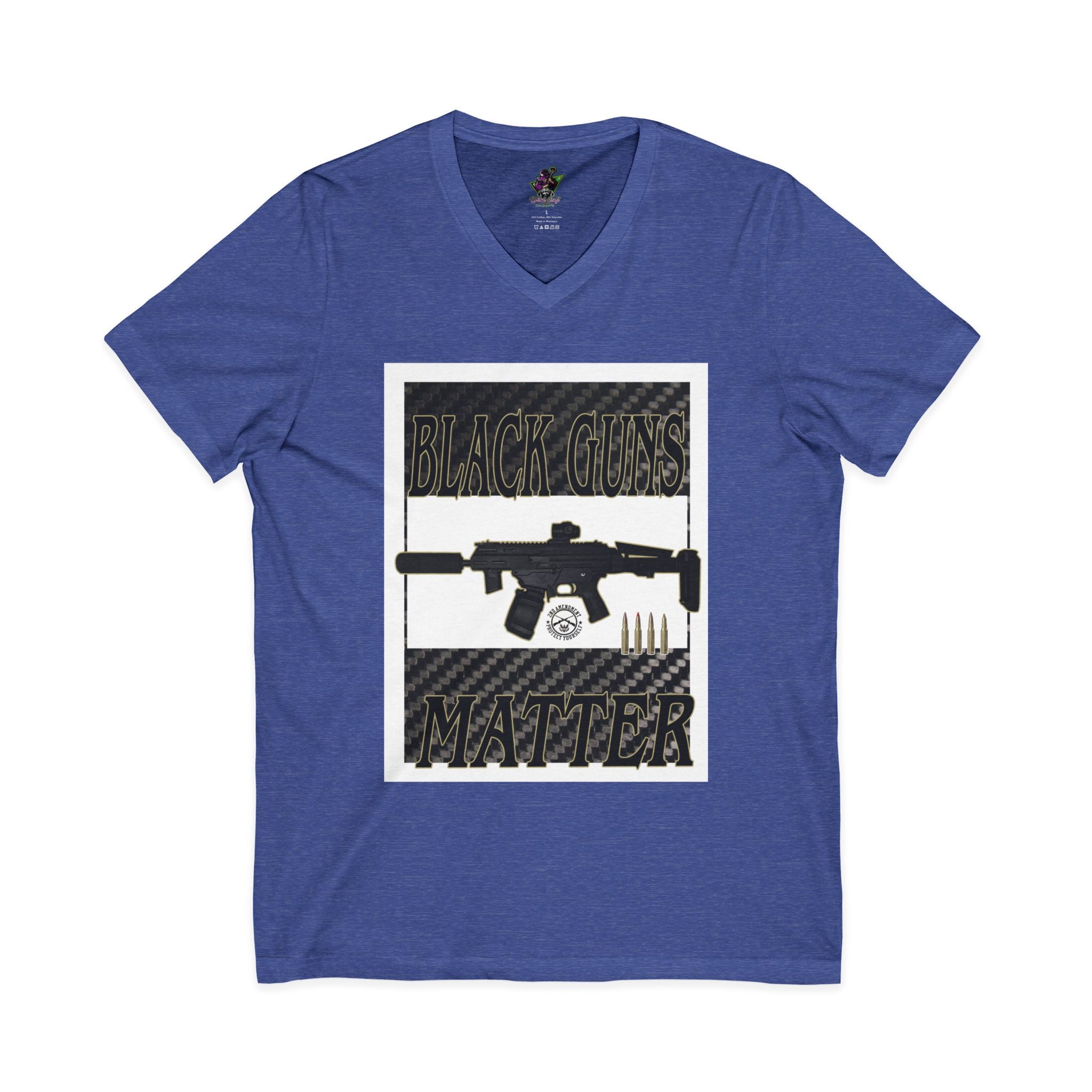 Black Guns Matter / V-Neck Tee