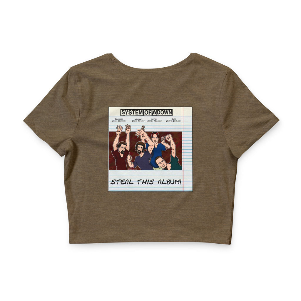 System Of A Down Steal This Album /Crop Tee