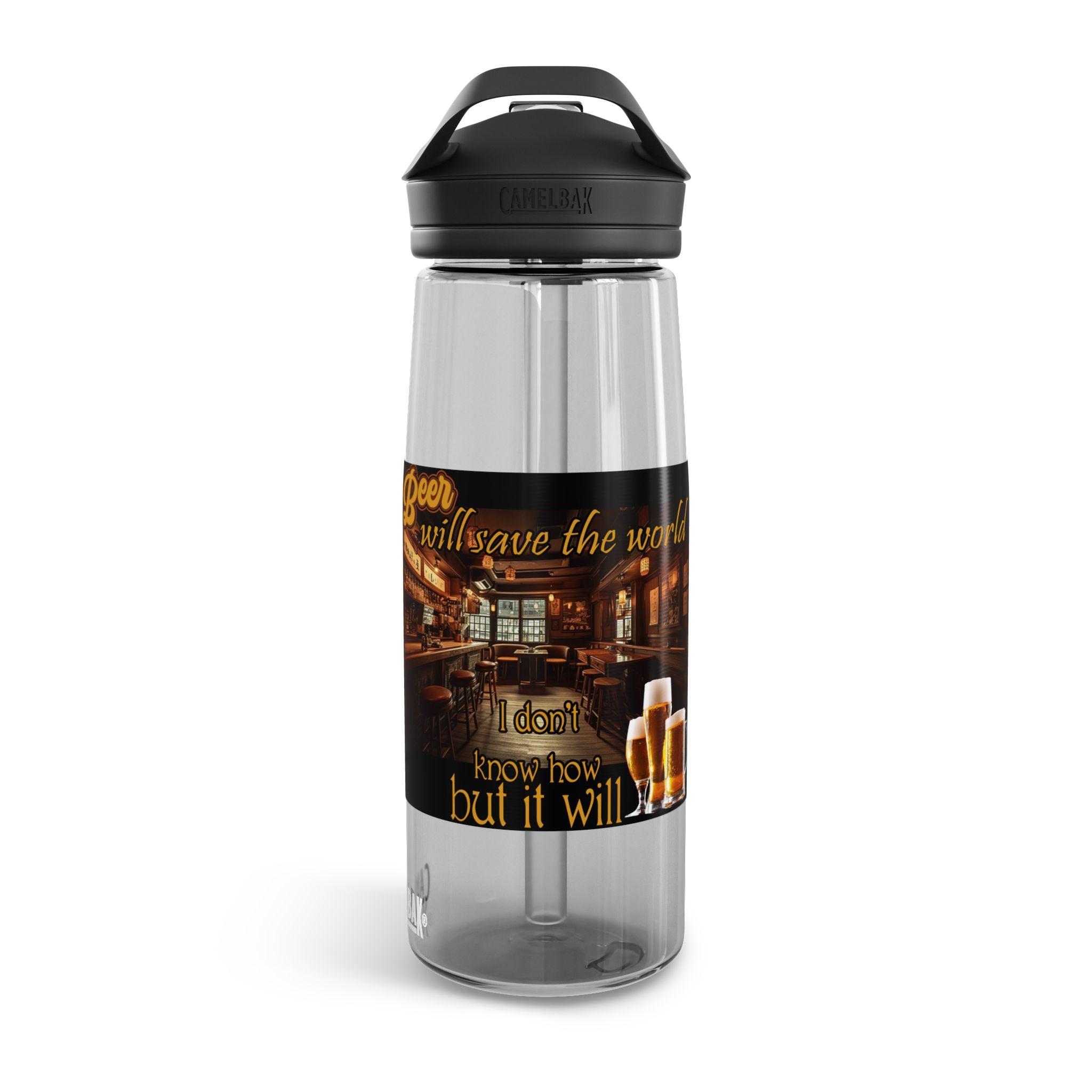 Beer Will Save The World / CamelBak Water Bottle 20/25oz
