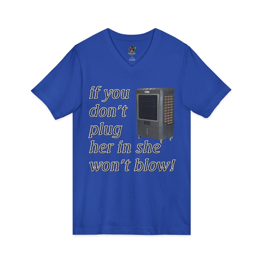 Plug Her In / V-Neck Tee