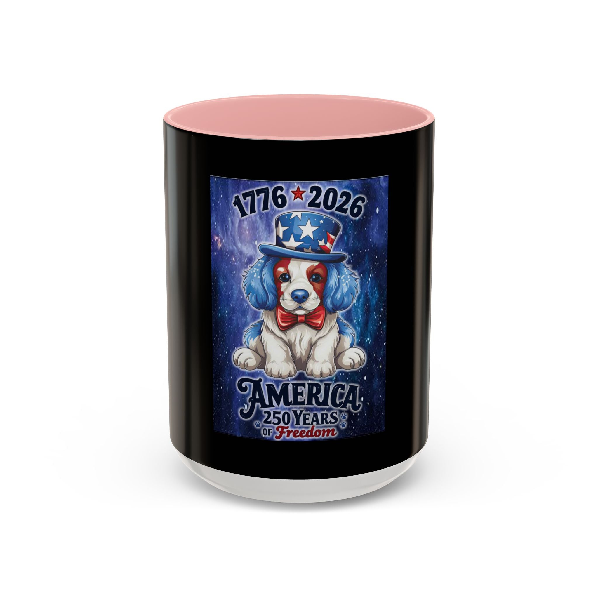 America Puppy 250th / Accent Coffee Mug 11/15oz