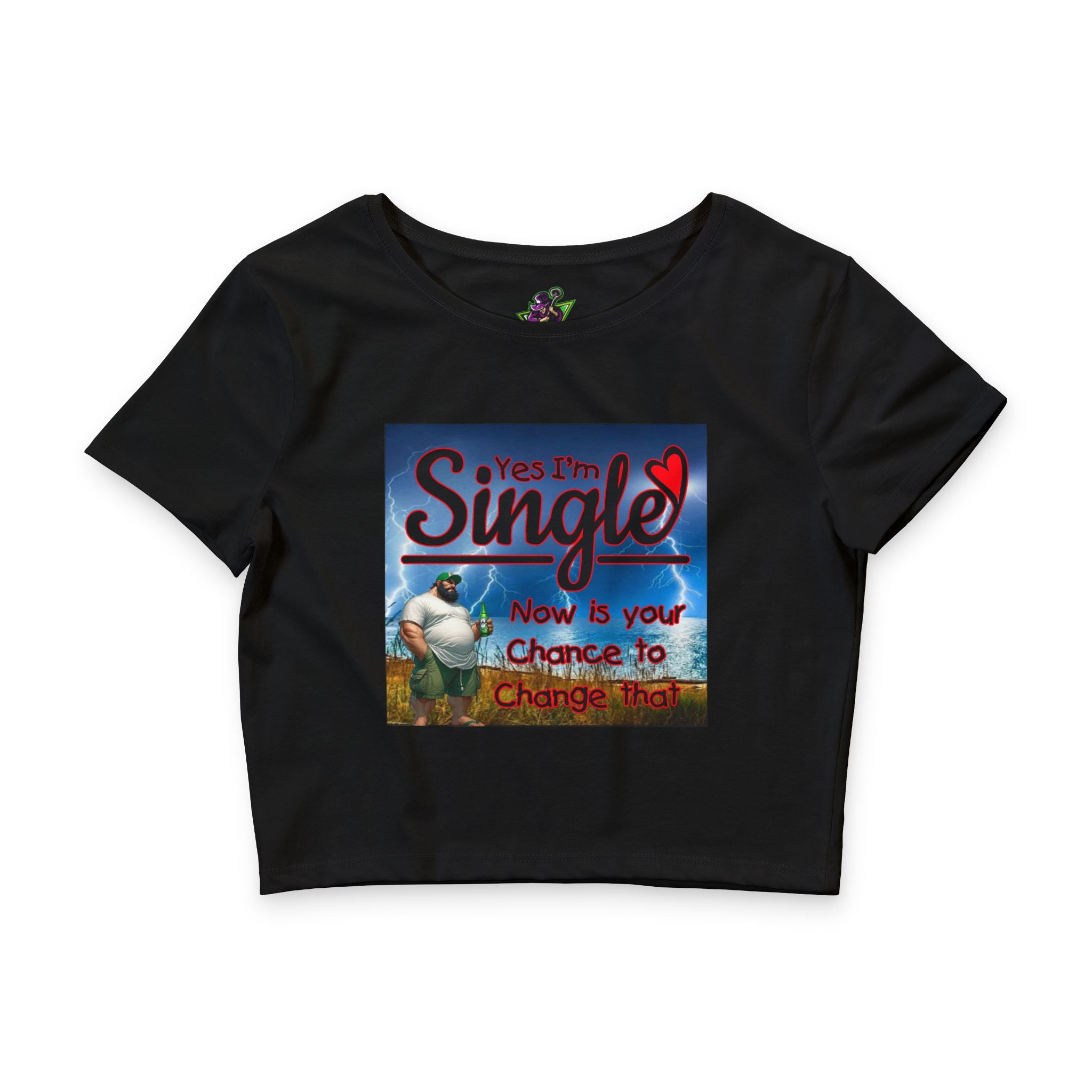 Yes I'm Single / Crop Top