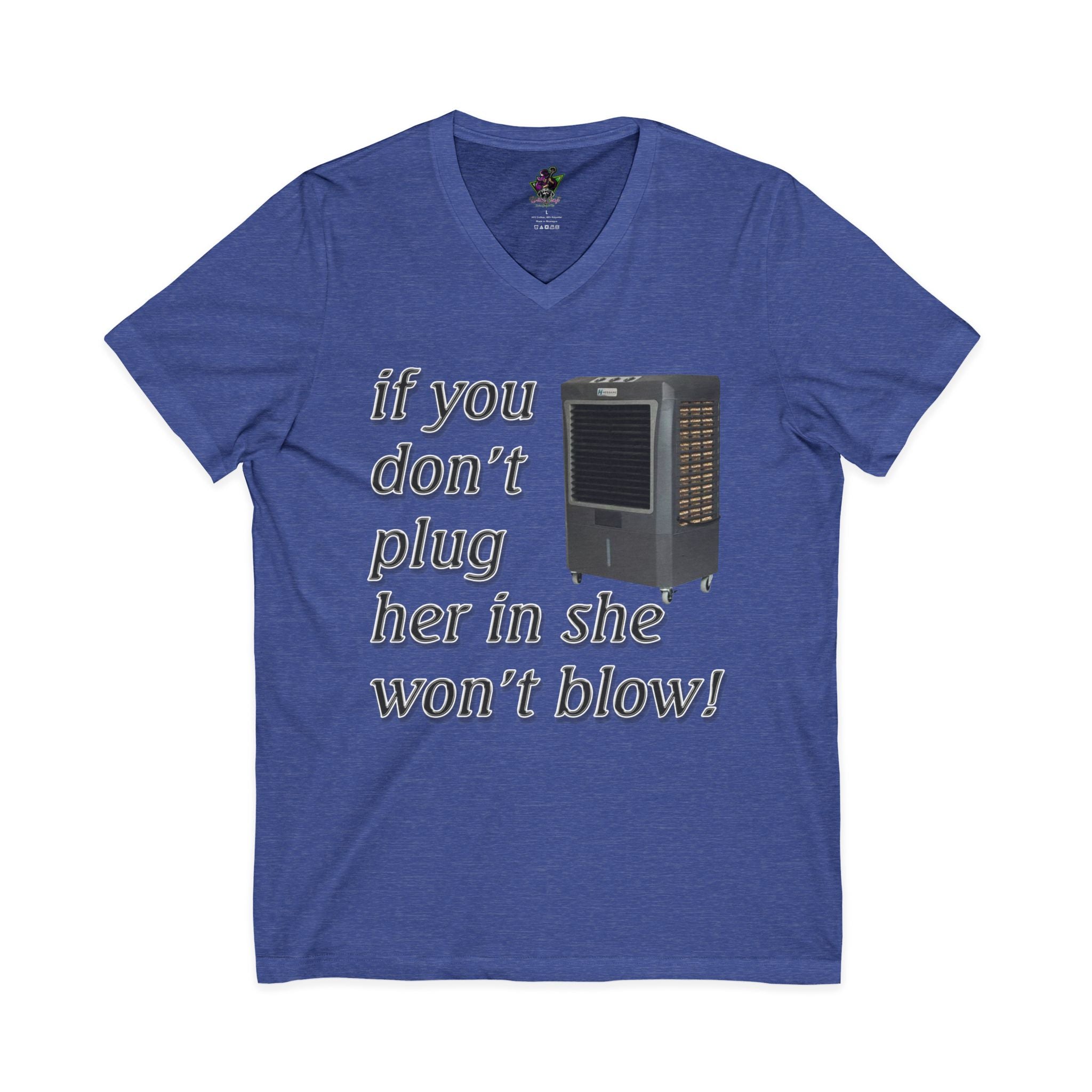 Plug Her In / V-Neck Tee