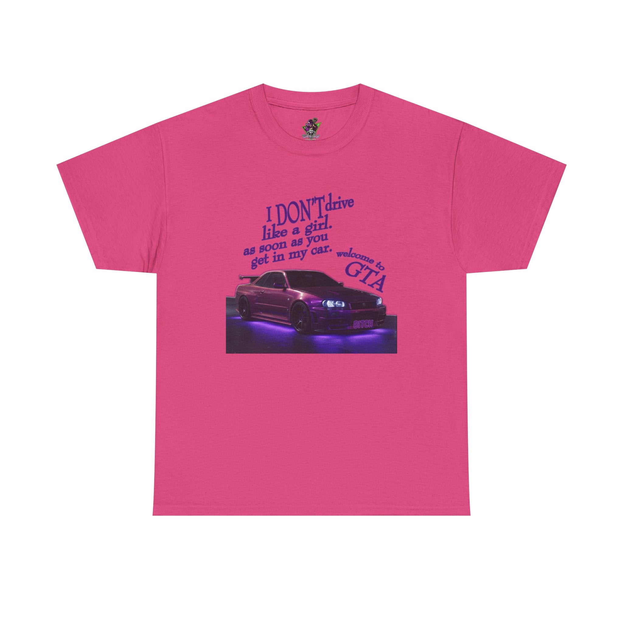I Don't Drive Like a Girl Purple