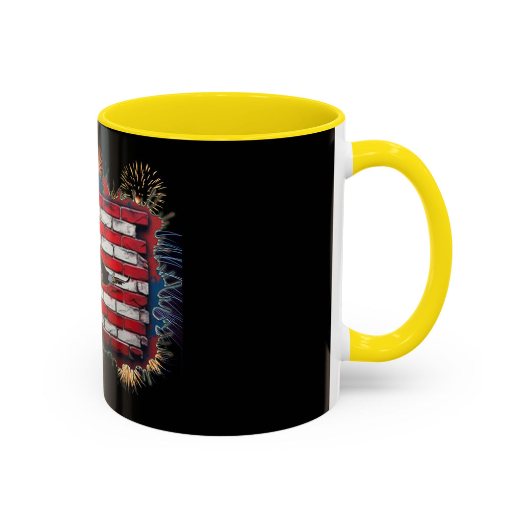 American Brick Flag / Accent Coffee Mug 11/15oz