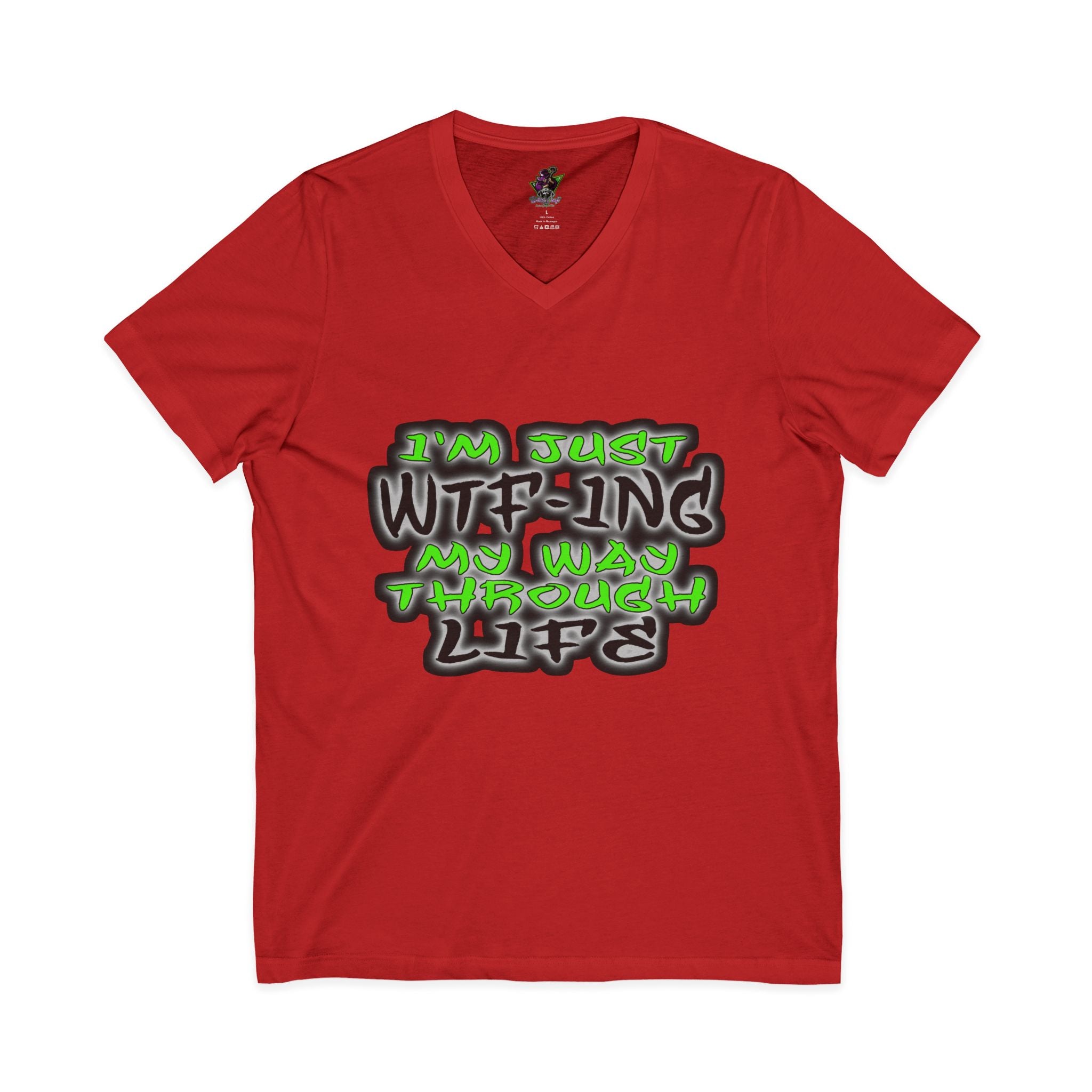 WTF-ing / V-Neck Tee