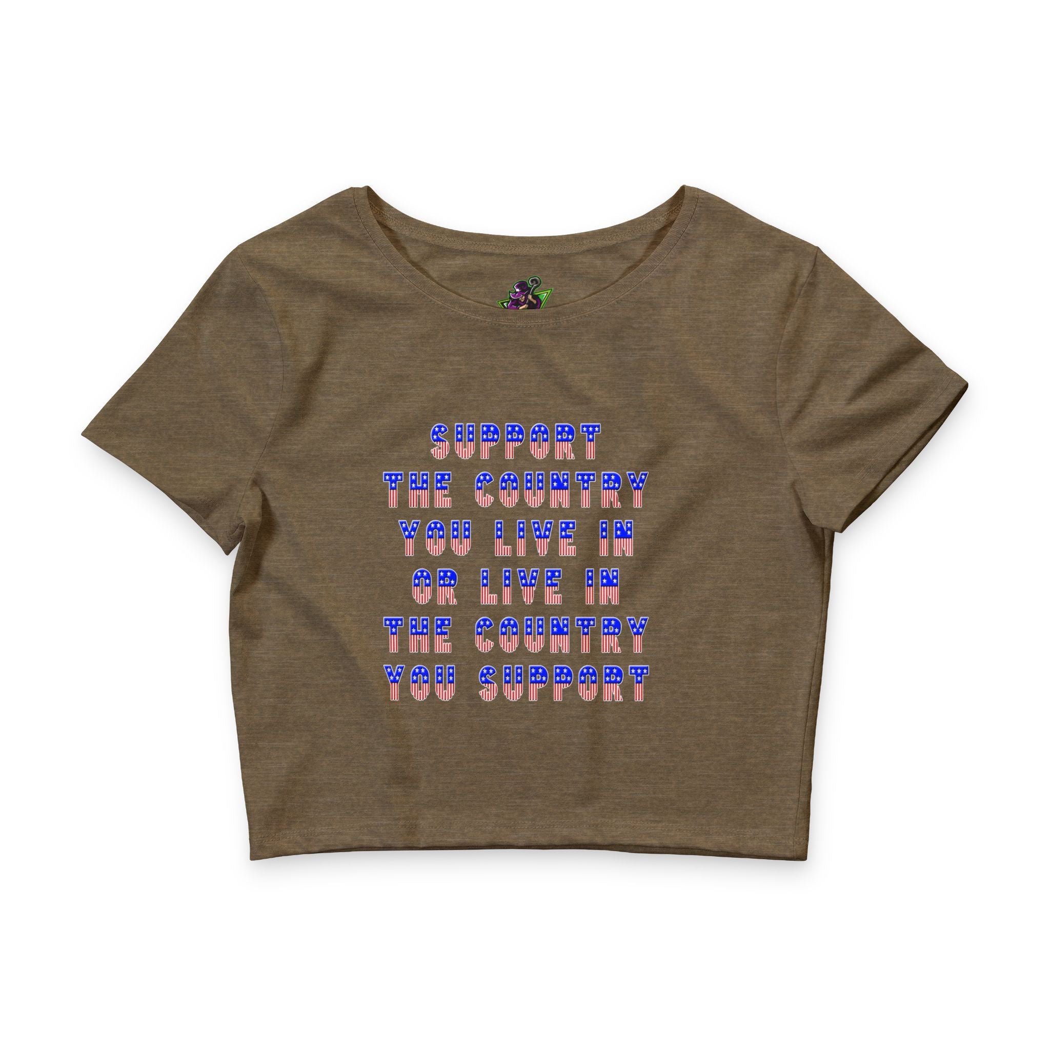 Support the Country / Crop Top