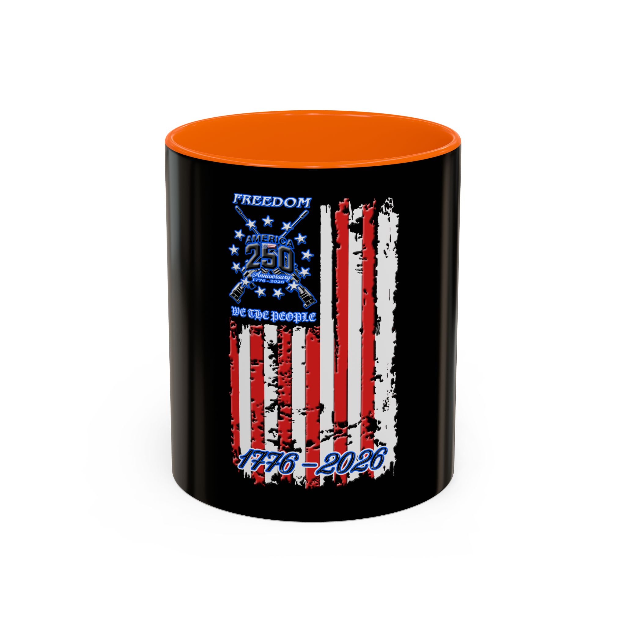 250th Anniversary Flag / Accent Coffee Mug 11/15oz