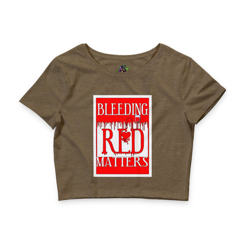 Bleeding Red Matters / Crop Top
