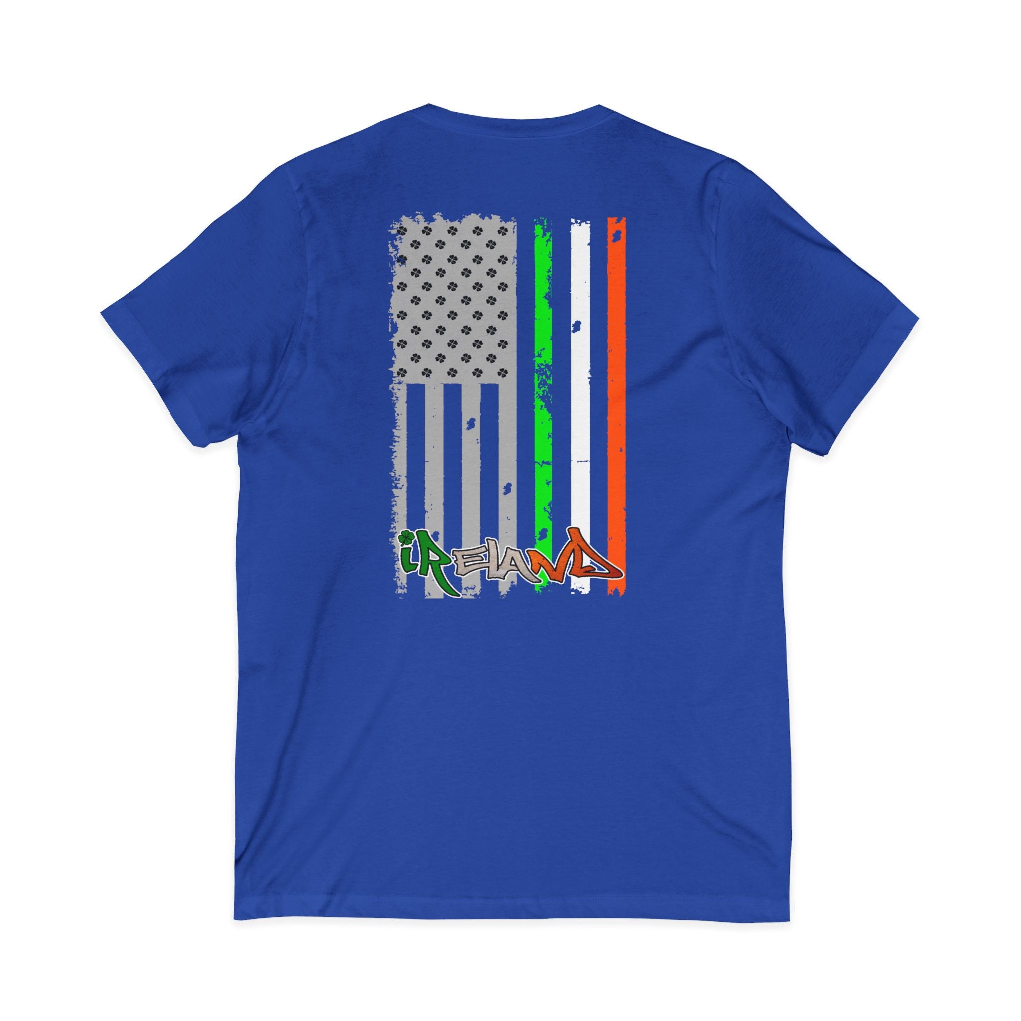 American / Ireland Flag  F&B / V-Neck Tee