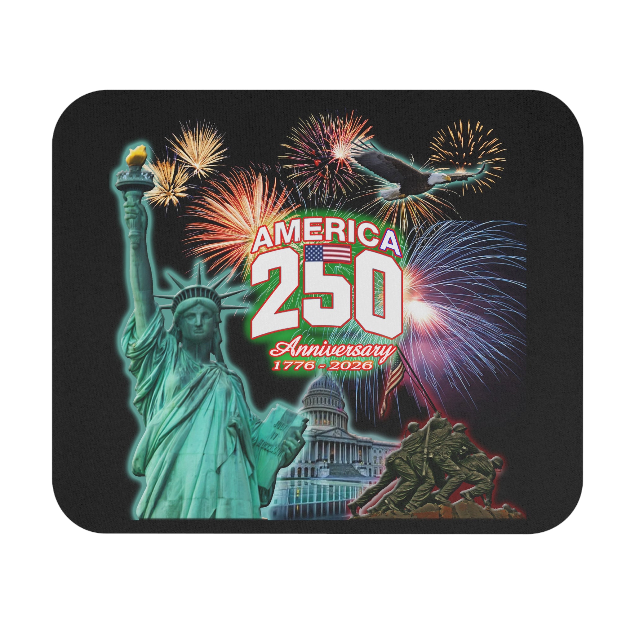 Statue of Liberty 250th / Gaming Mouse Pad