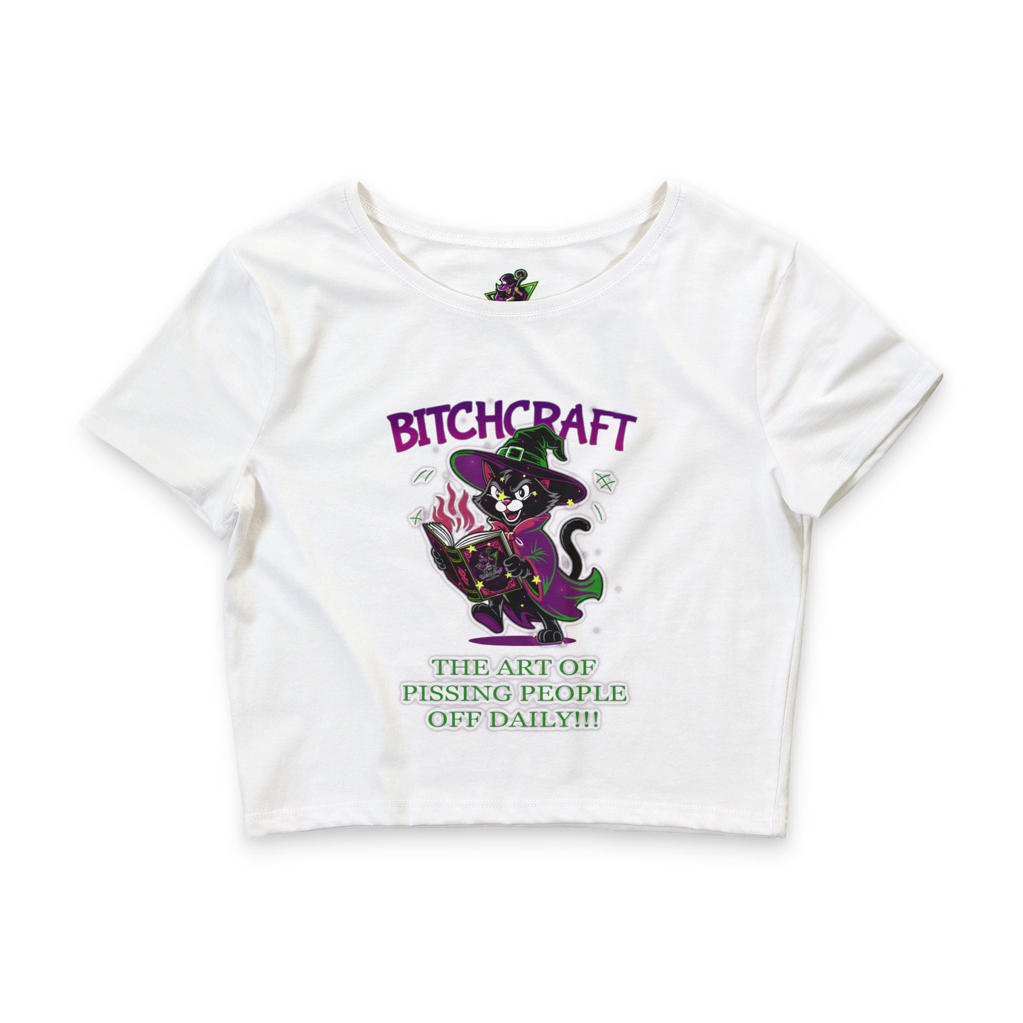 Bitchcraft The Art Of Pissing People Off / Crop Top
