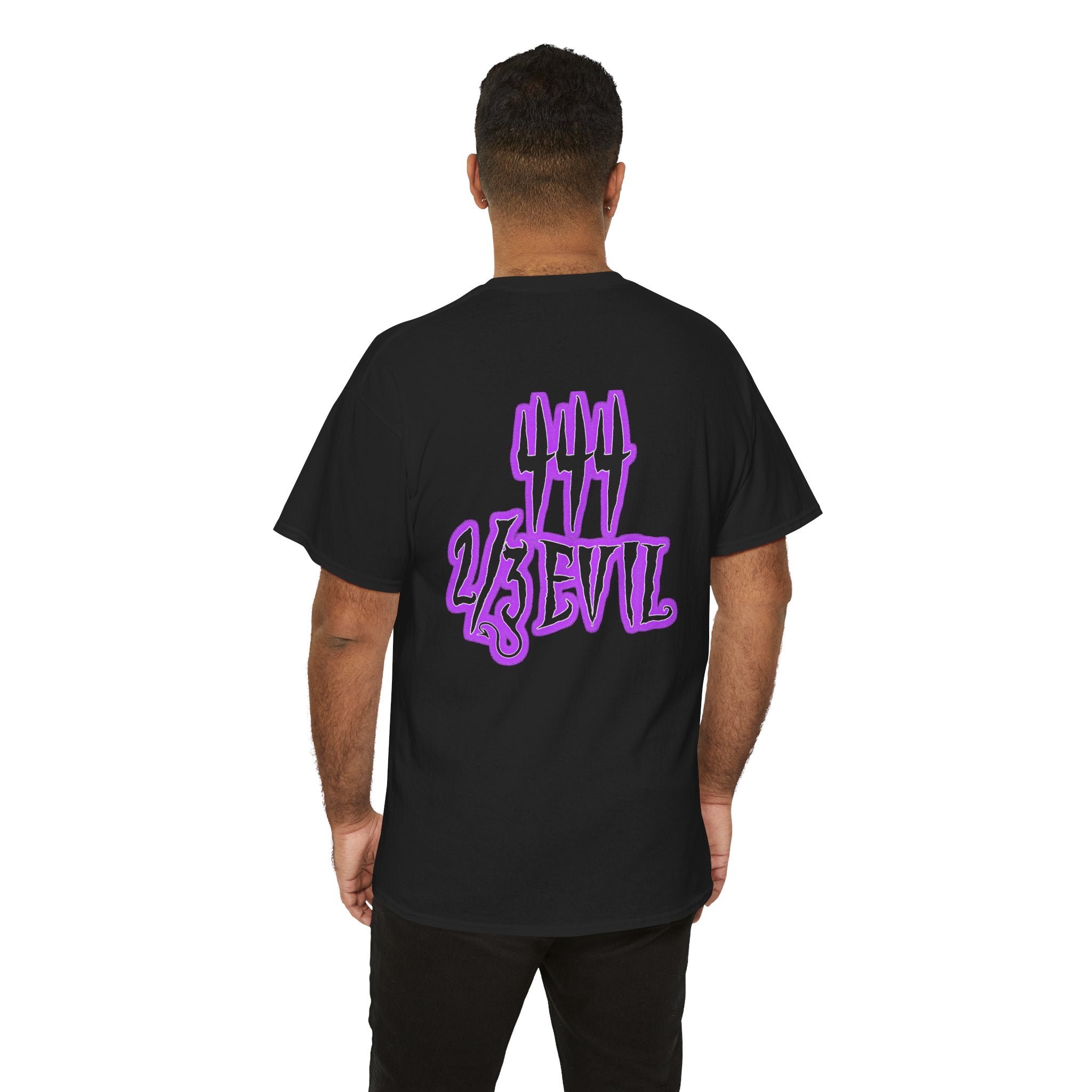 2/3 Evil Gothic Purple Script