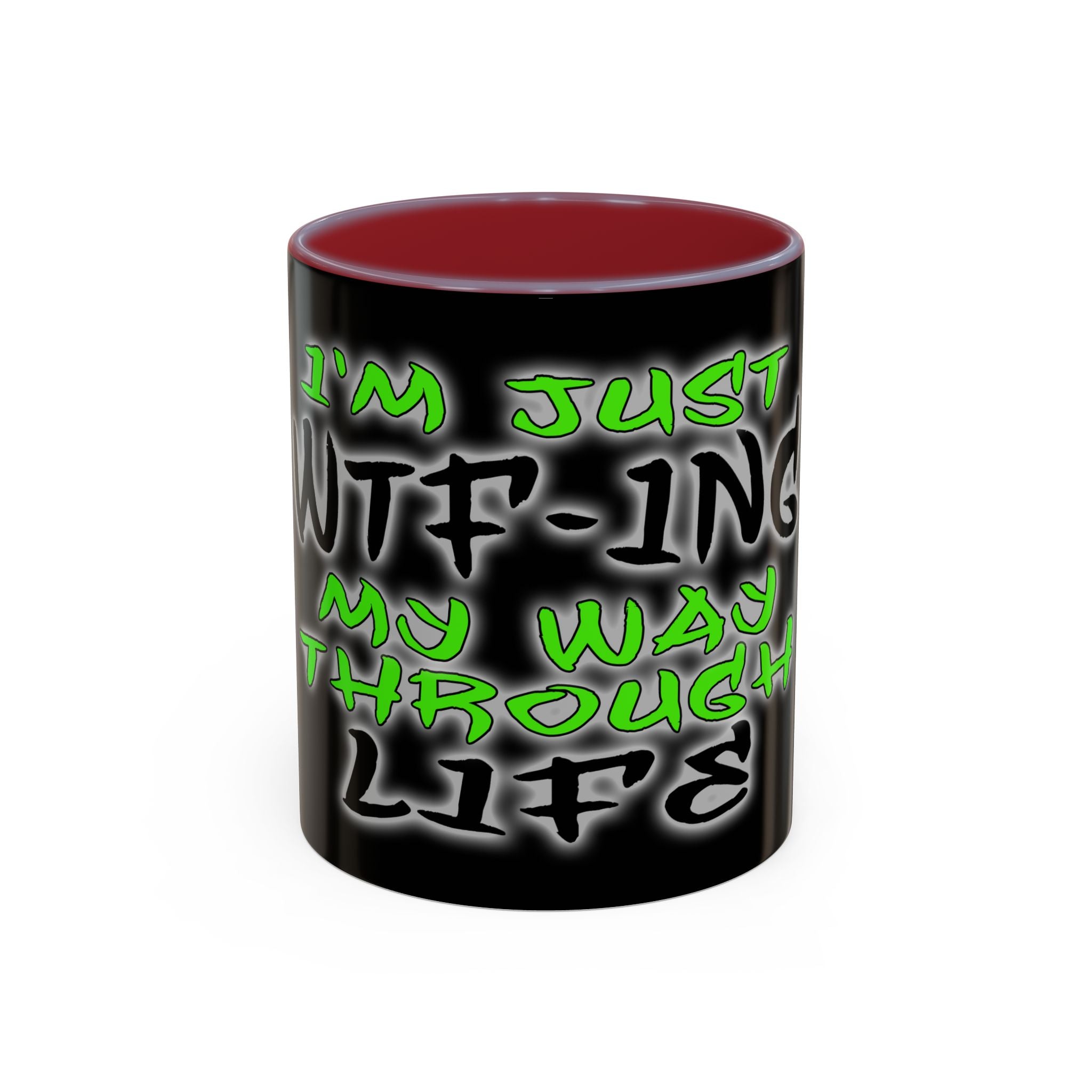 WTF-ing / Accent Coffee Mug 11/15oz