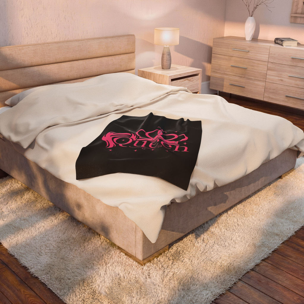 Queen Crown / Velveteen Plush Blanket