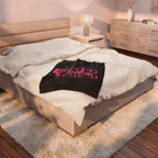 Queen Crown / Velveteen Plush Blanket