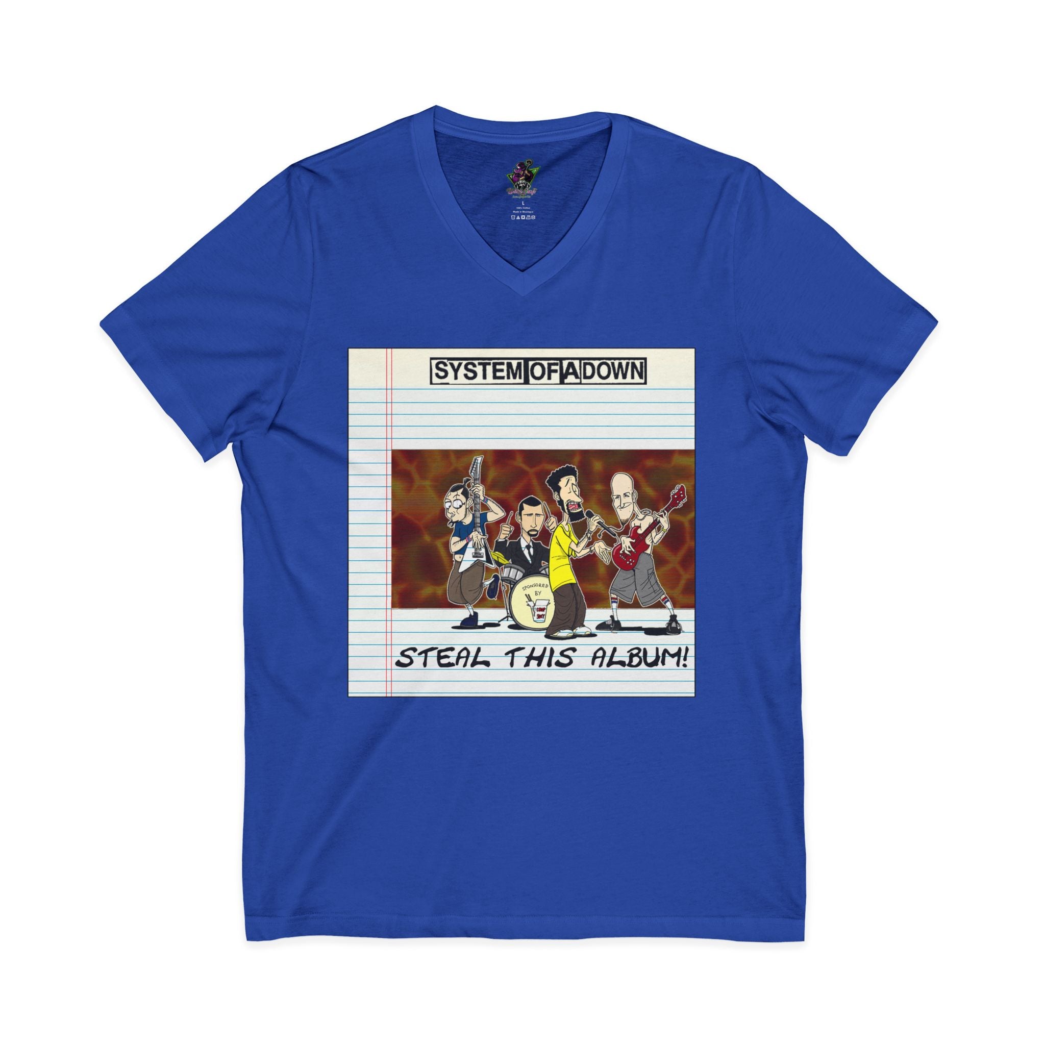 SOAD Steal This Album F&B / V Neck Tee