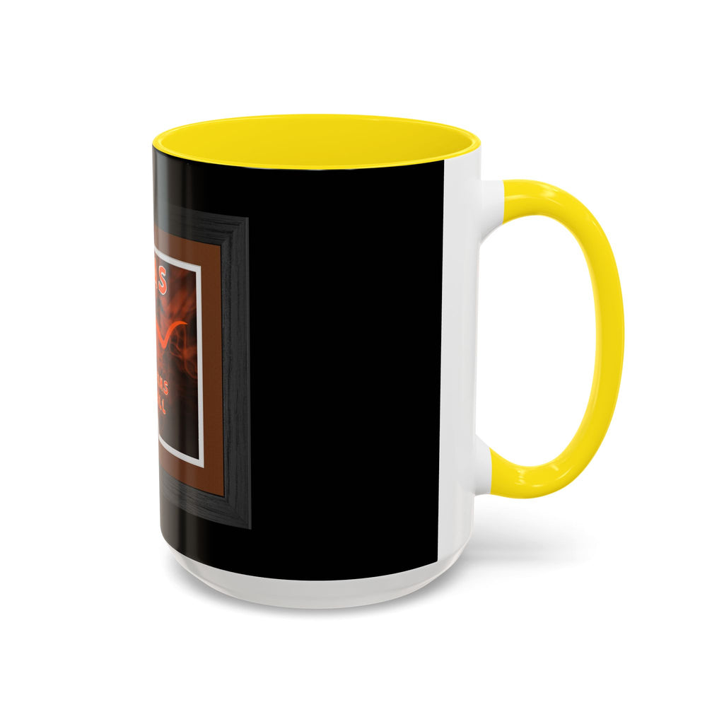Texas Longhorns Framed / Accent Coffee Mug 11/15oz