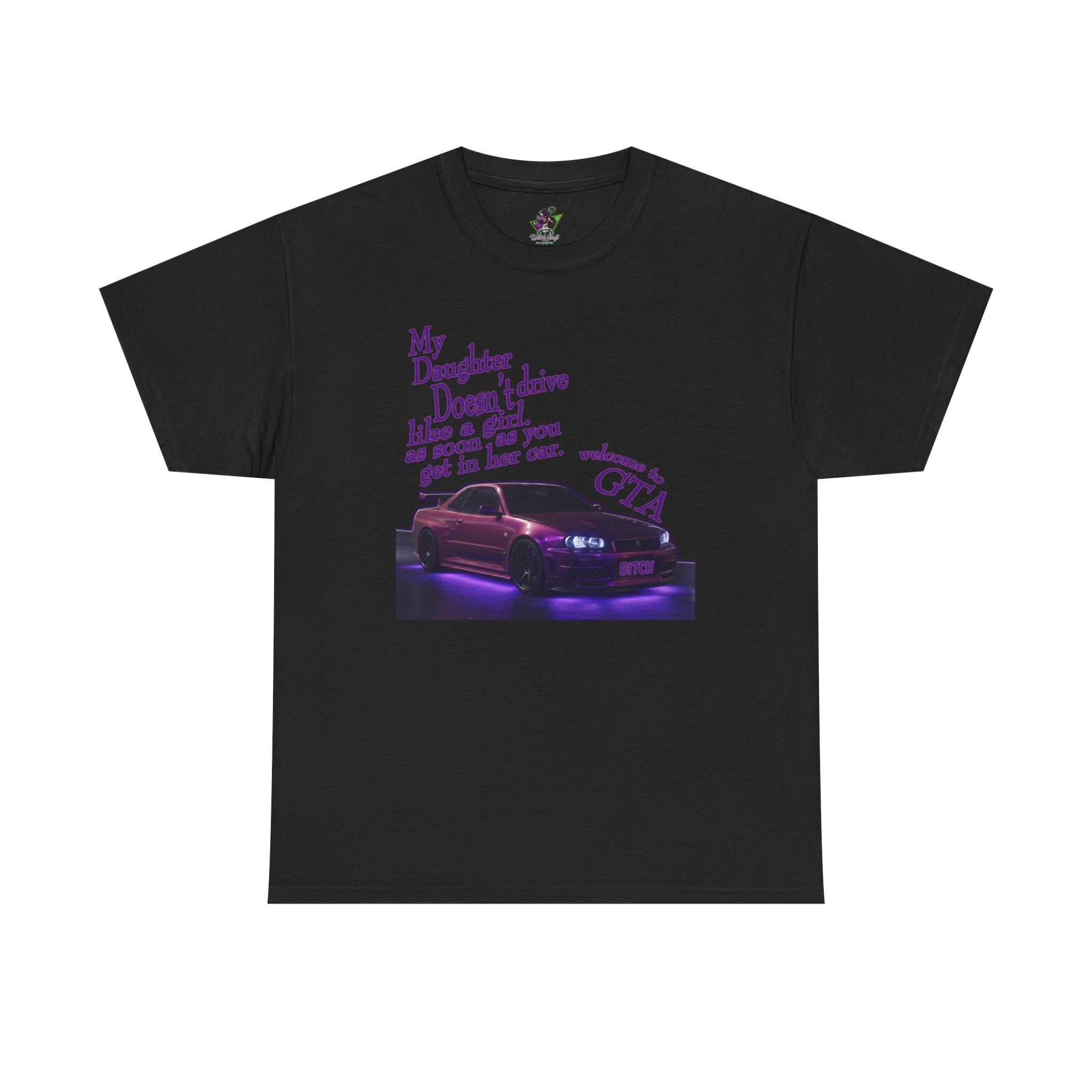Daughter Doesn't Drive Like A Girl Purple