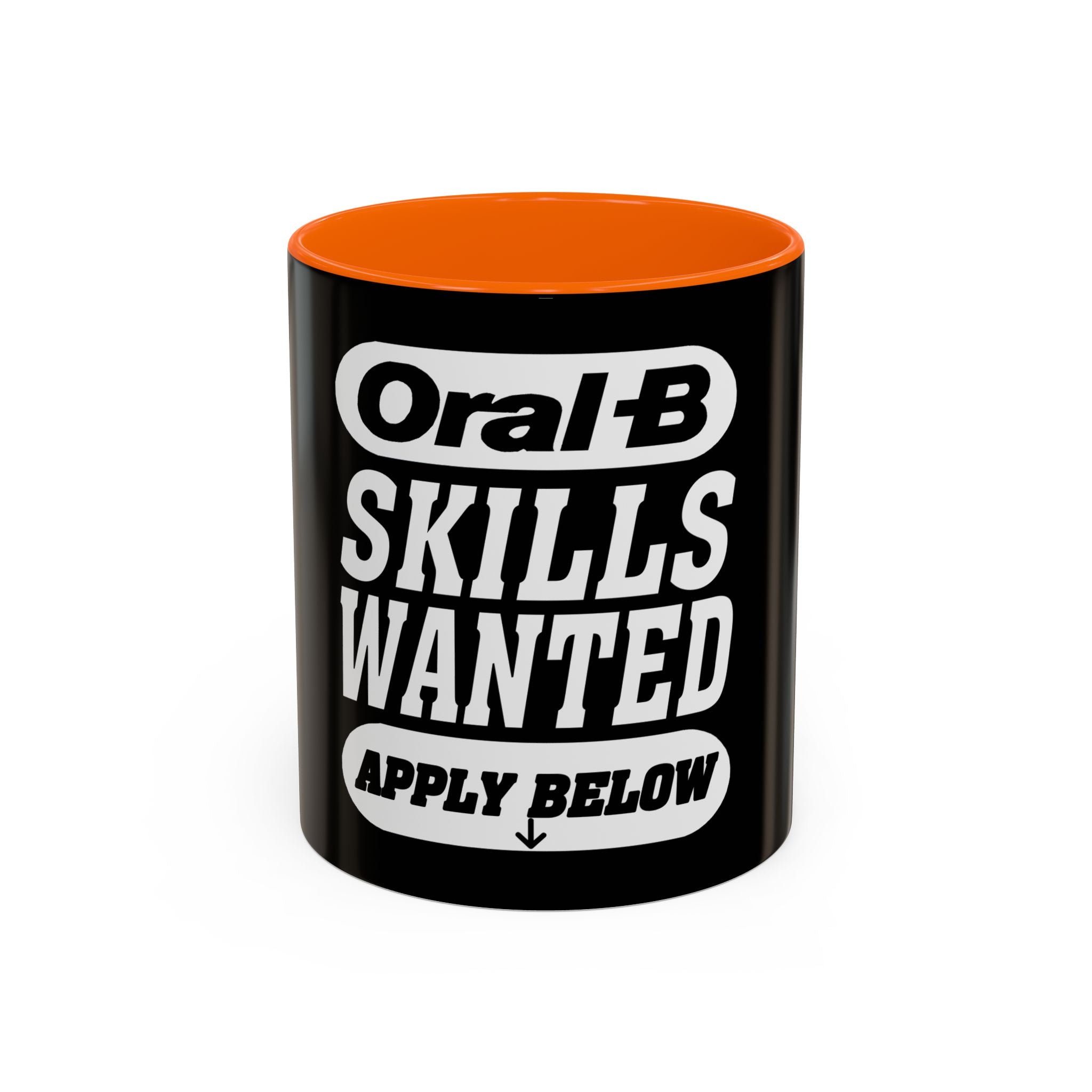 Oral-B Skills Wanted /Accent Coffee Mug 11/15oz