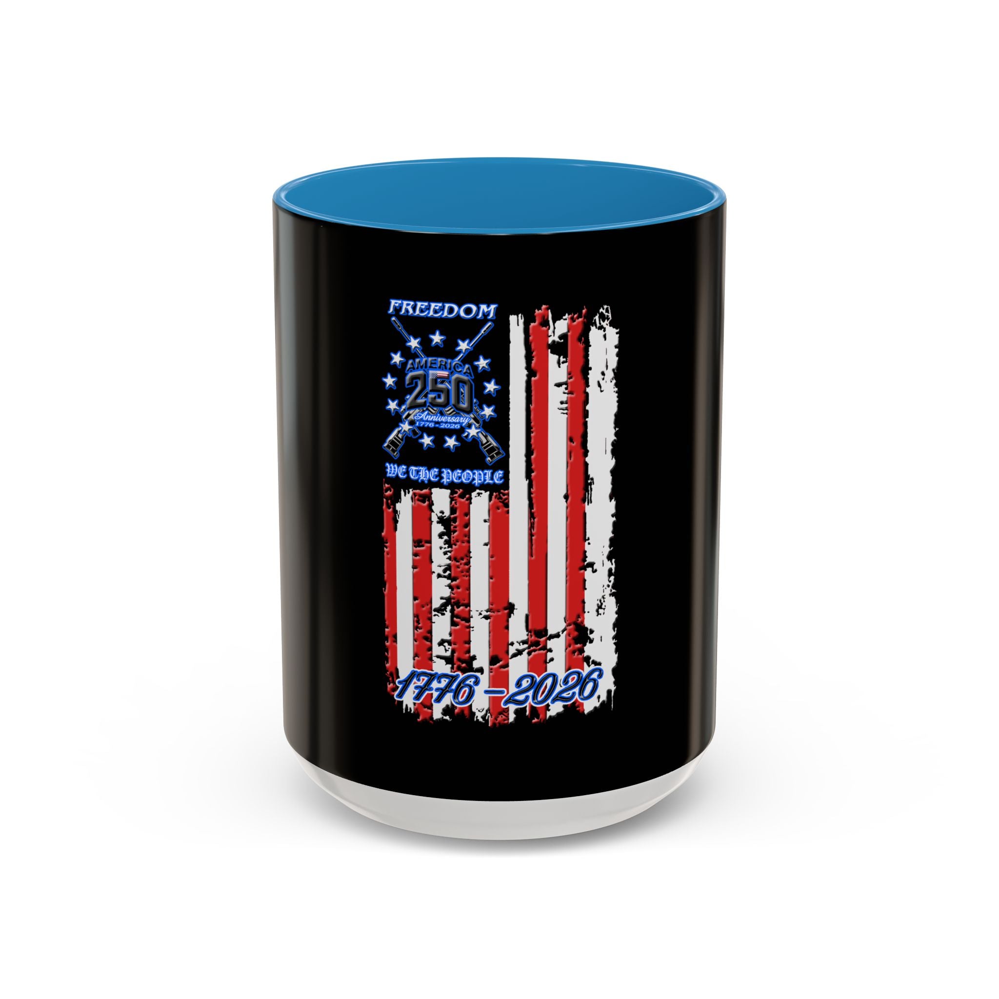 250th Anniversary Flag / Accent Coffee Mug 11/15oz