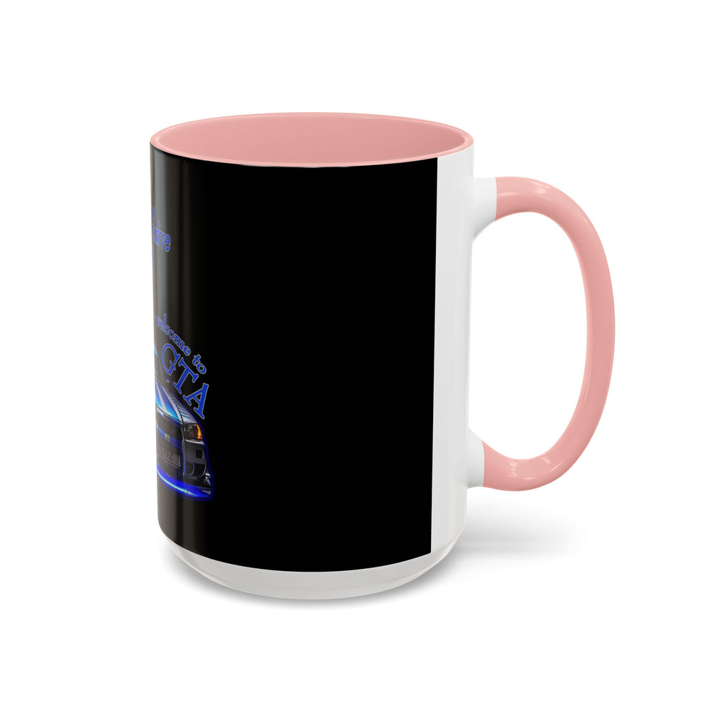 Don't Drive Like A Girl Blue / Accent Coffee Mug 11/15oz