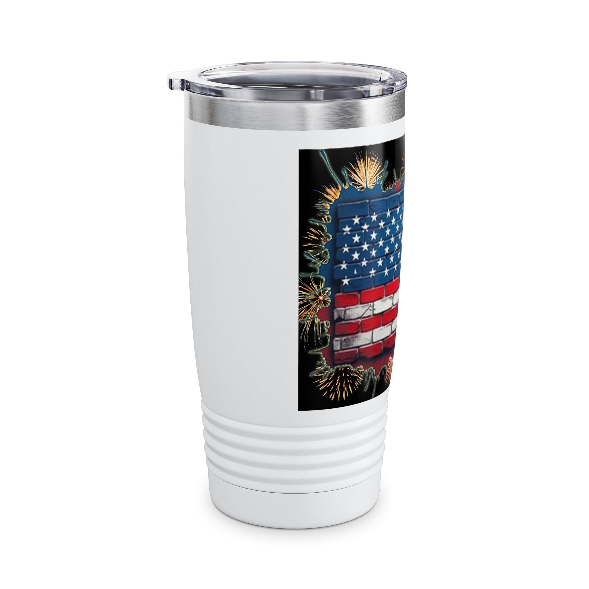 American Brick Flag /Insulated Tumbler 20oz