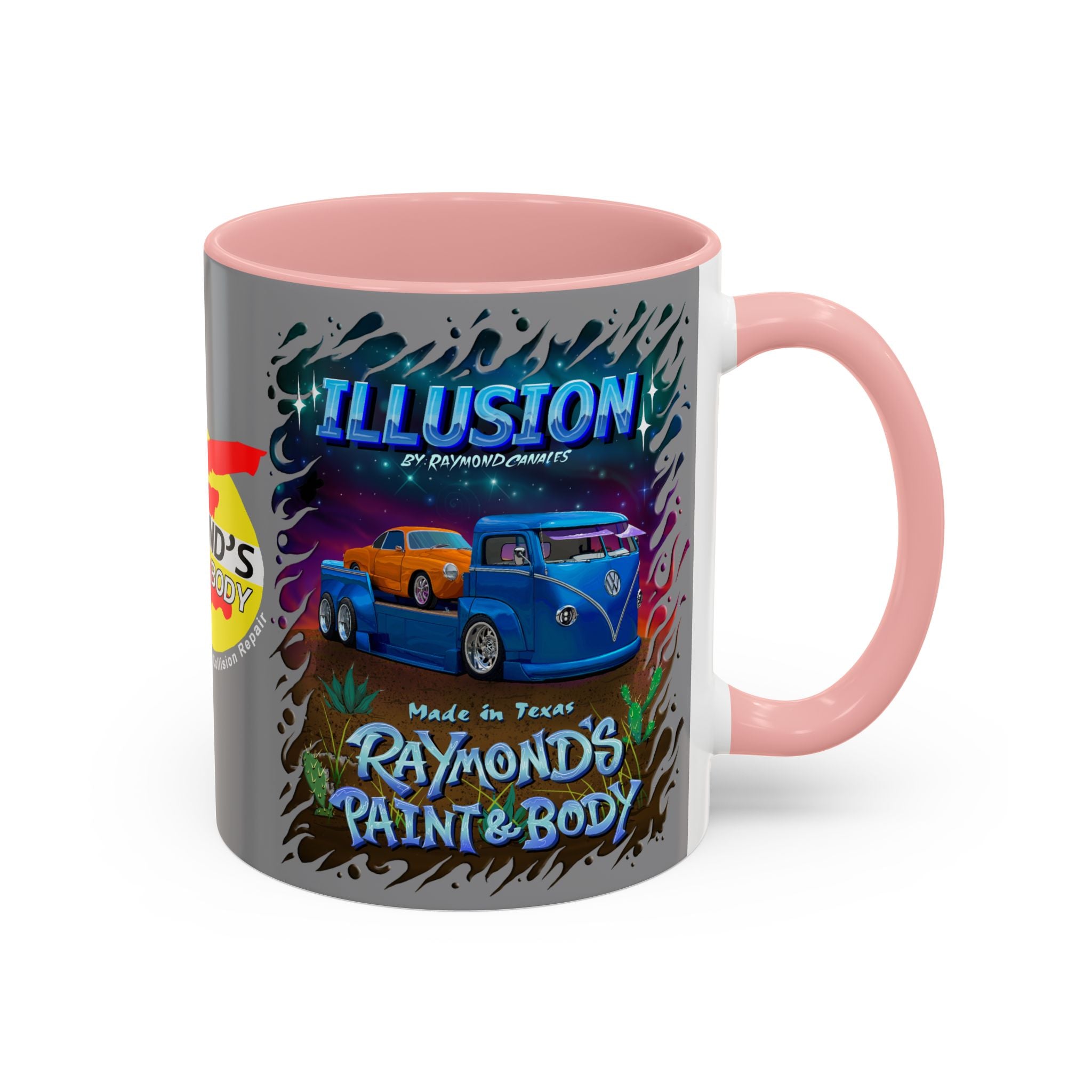 Raymond's Paint & Body Logo / Accent Coffee Mug 11/15oz