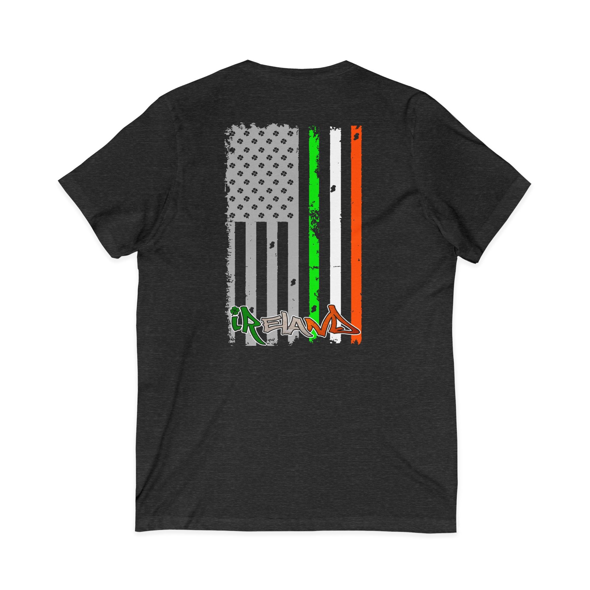 American / Ireland Flag  F&B / V-Neck Tee
