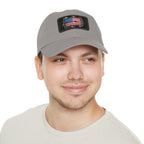 American Brick Flag / Leather Patch Hat