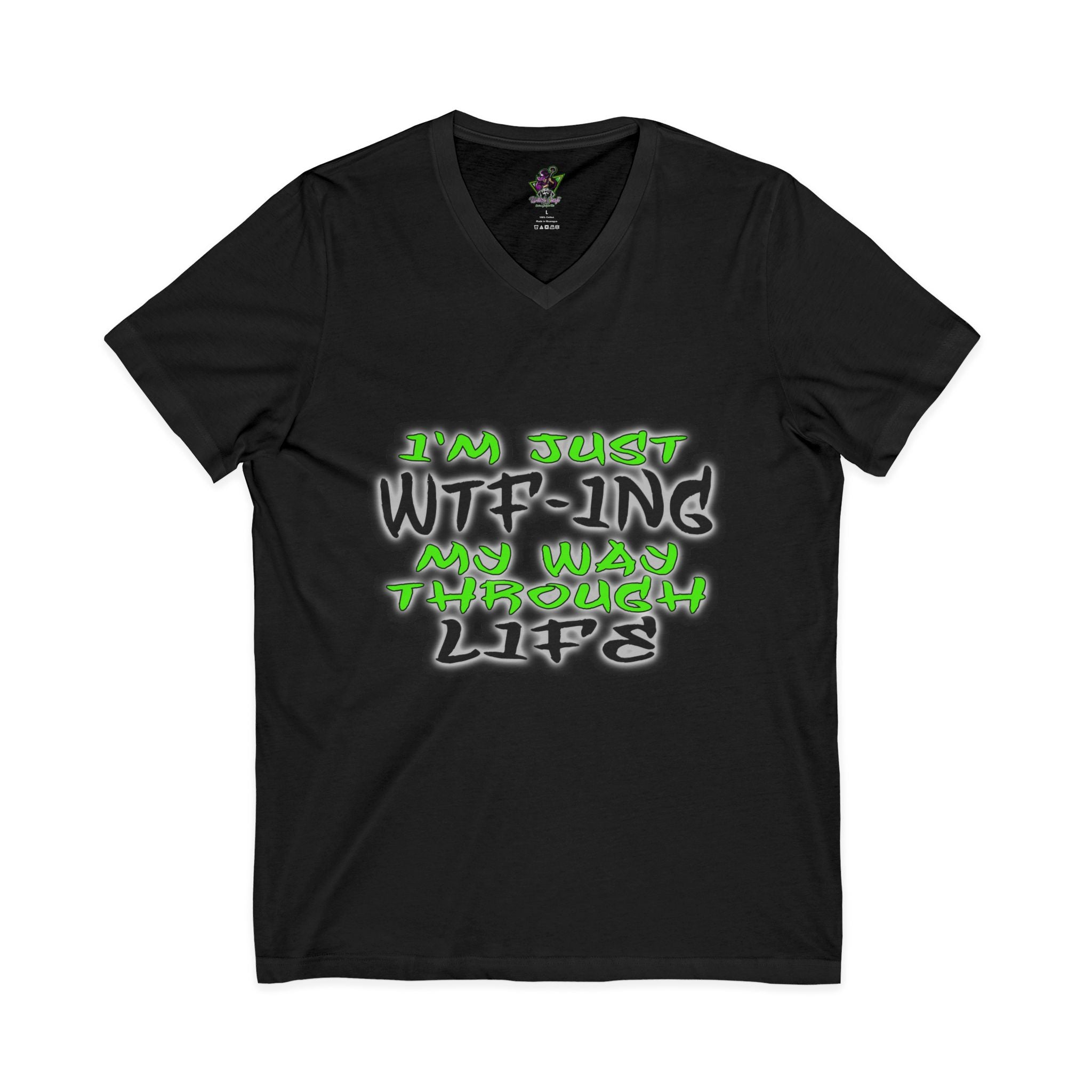 WTF-ing / V-Neck Tee