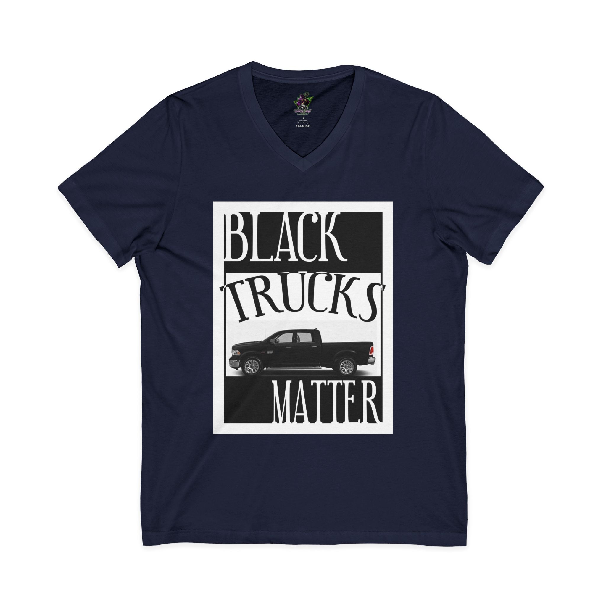 Black Trucks Matter / V-Neck Tee