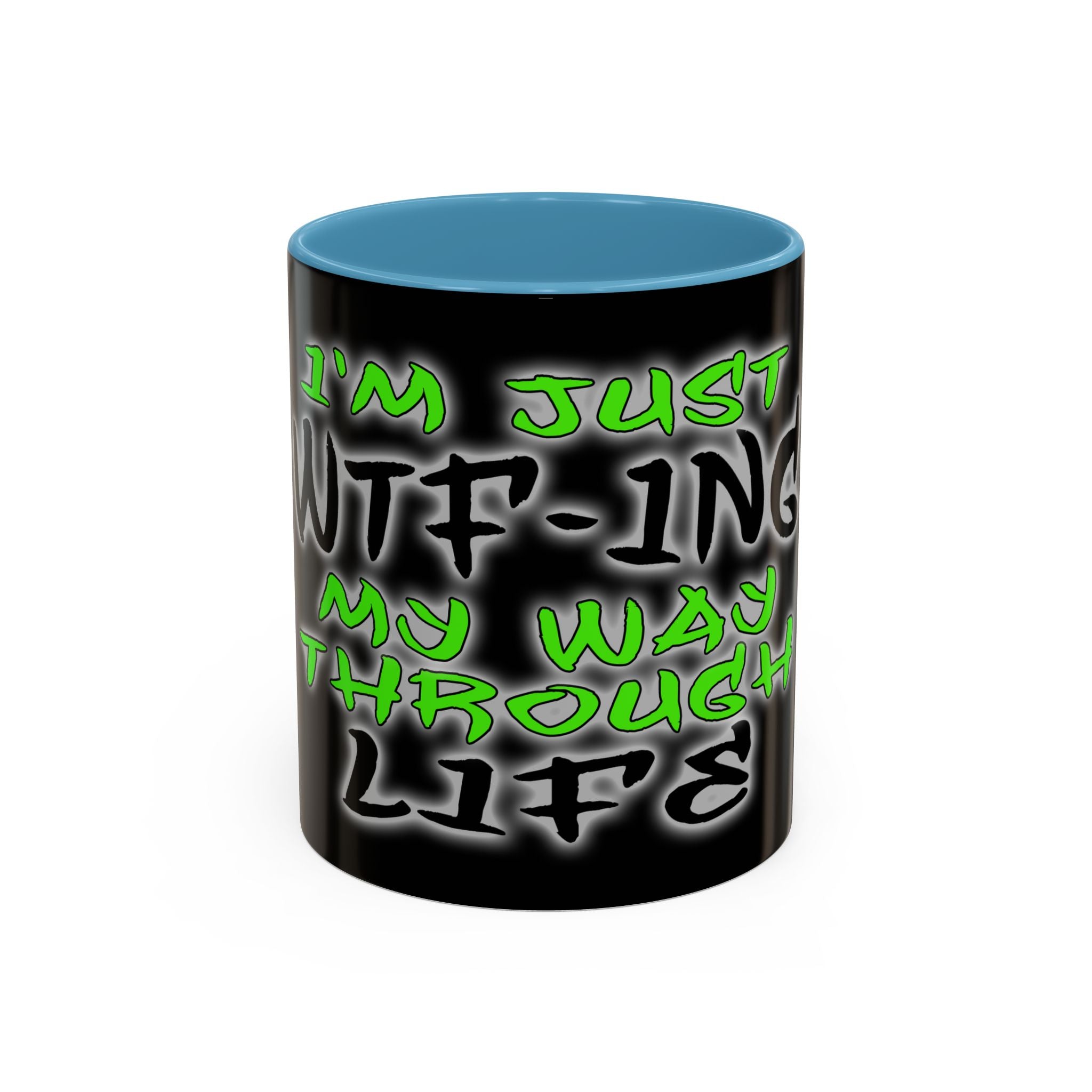 WTF-ing / Accent Coffee Mug 11/15oz
