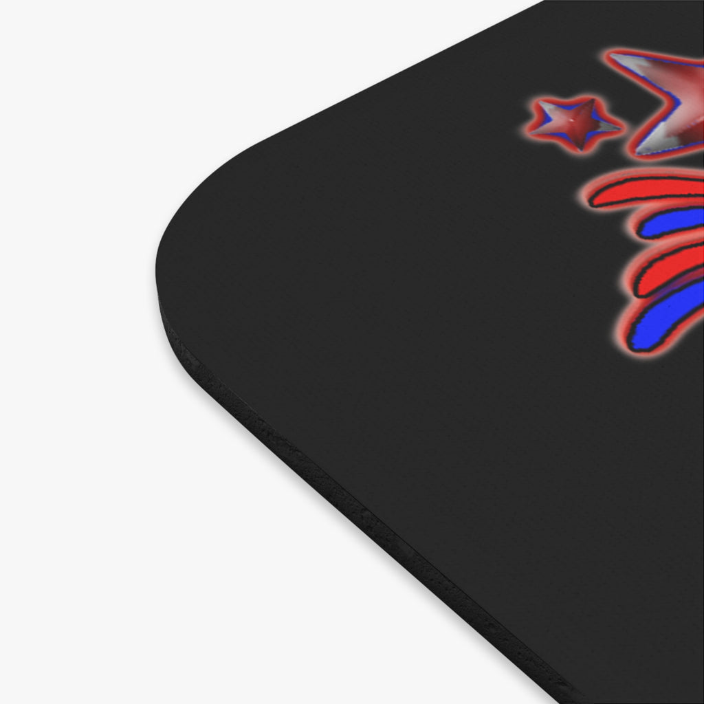 Patriotic Dog Heart / Gaming Mouse Pad