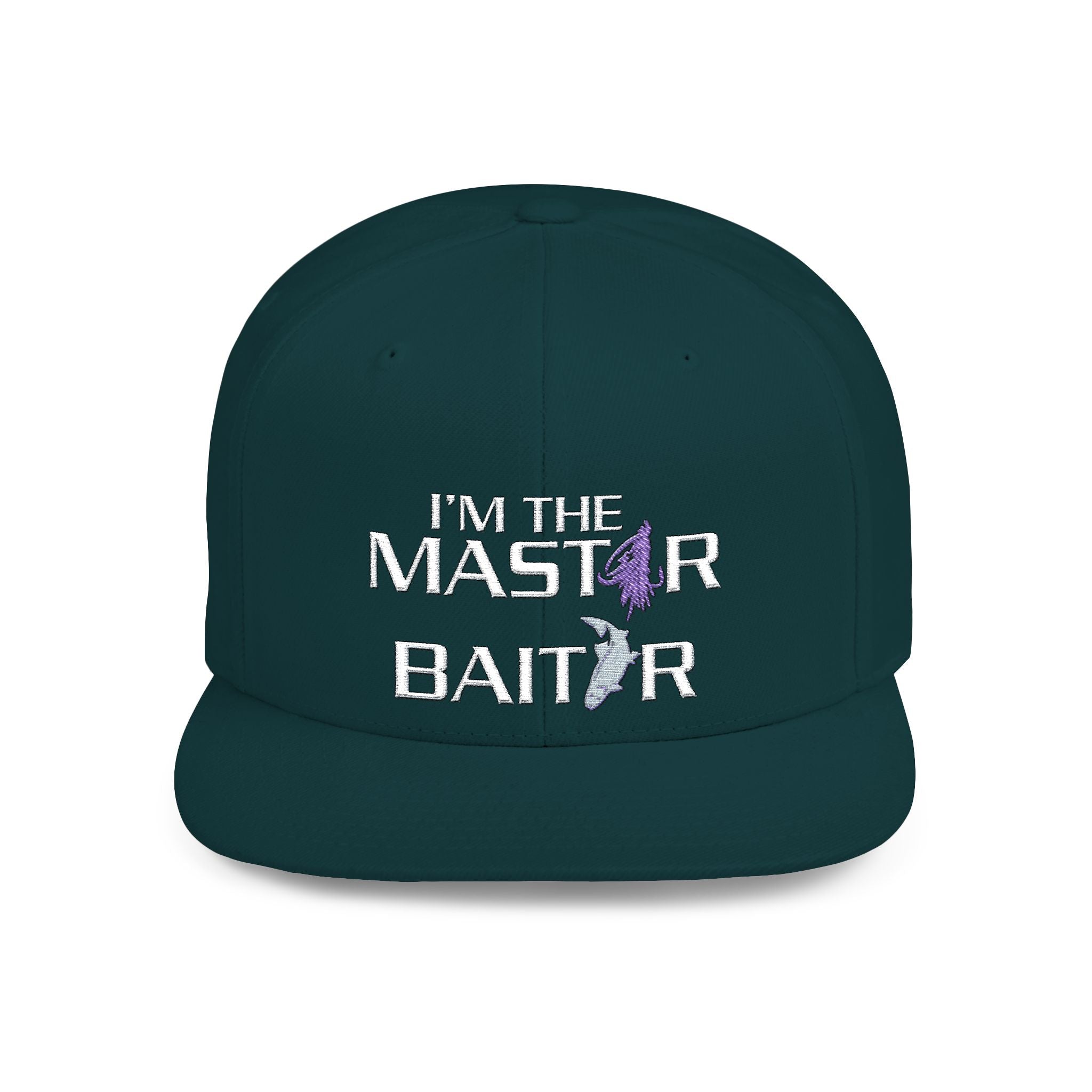 The Master Baiter / Flat Bill Snapback