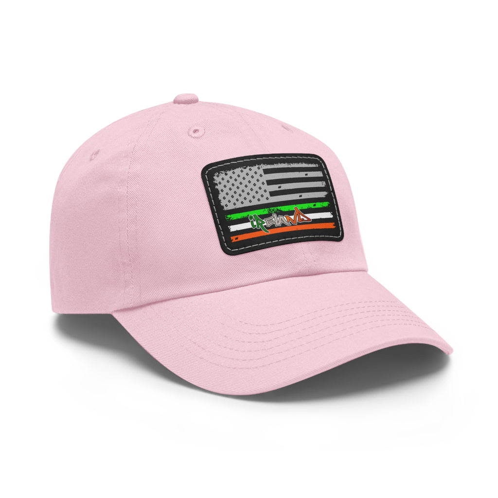 American/Ireland Flag / Leather Patch