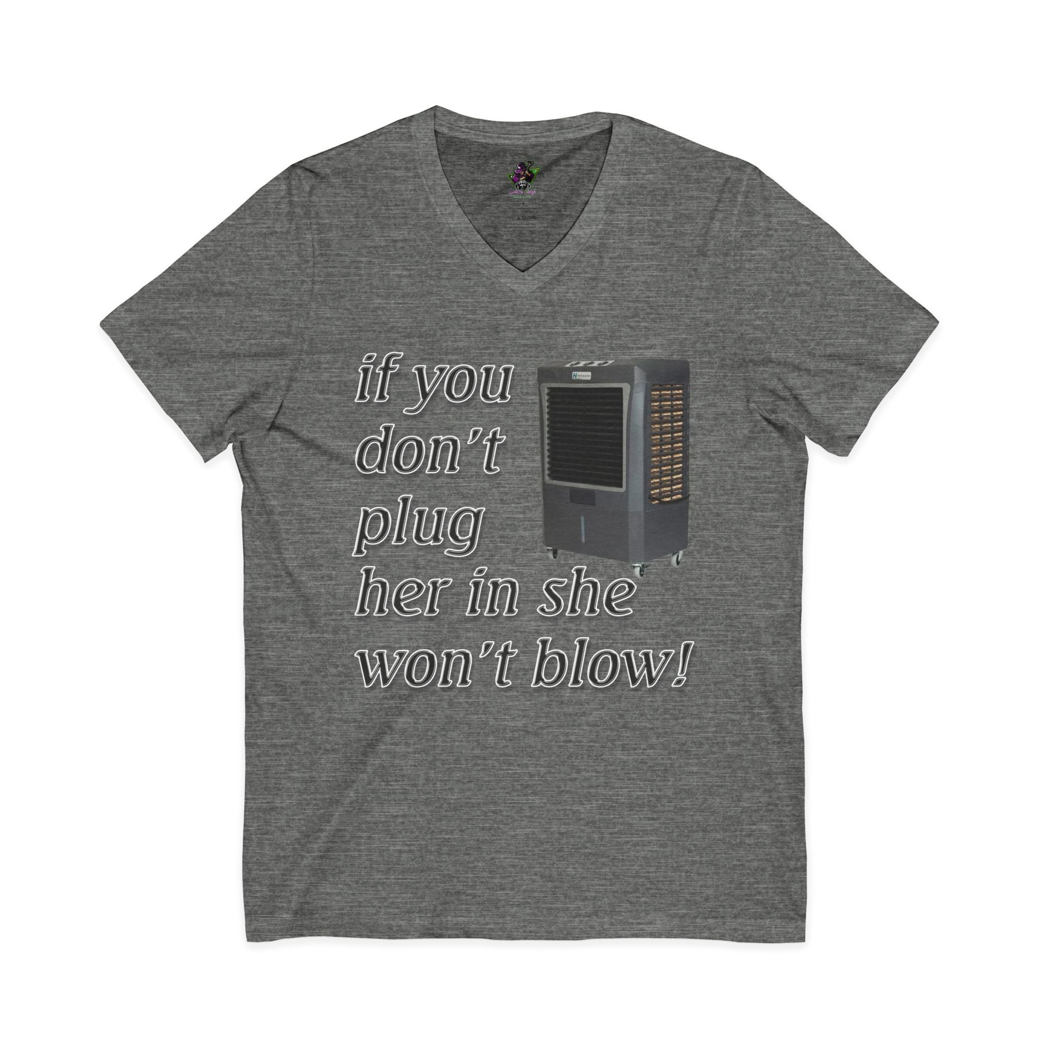 Plug Her In / V-Neck Tee